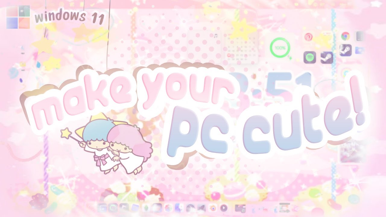₊˚⋆ make ur pc cute ! ꩜ ♡ desktop customization ♡ ofelia