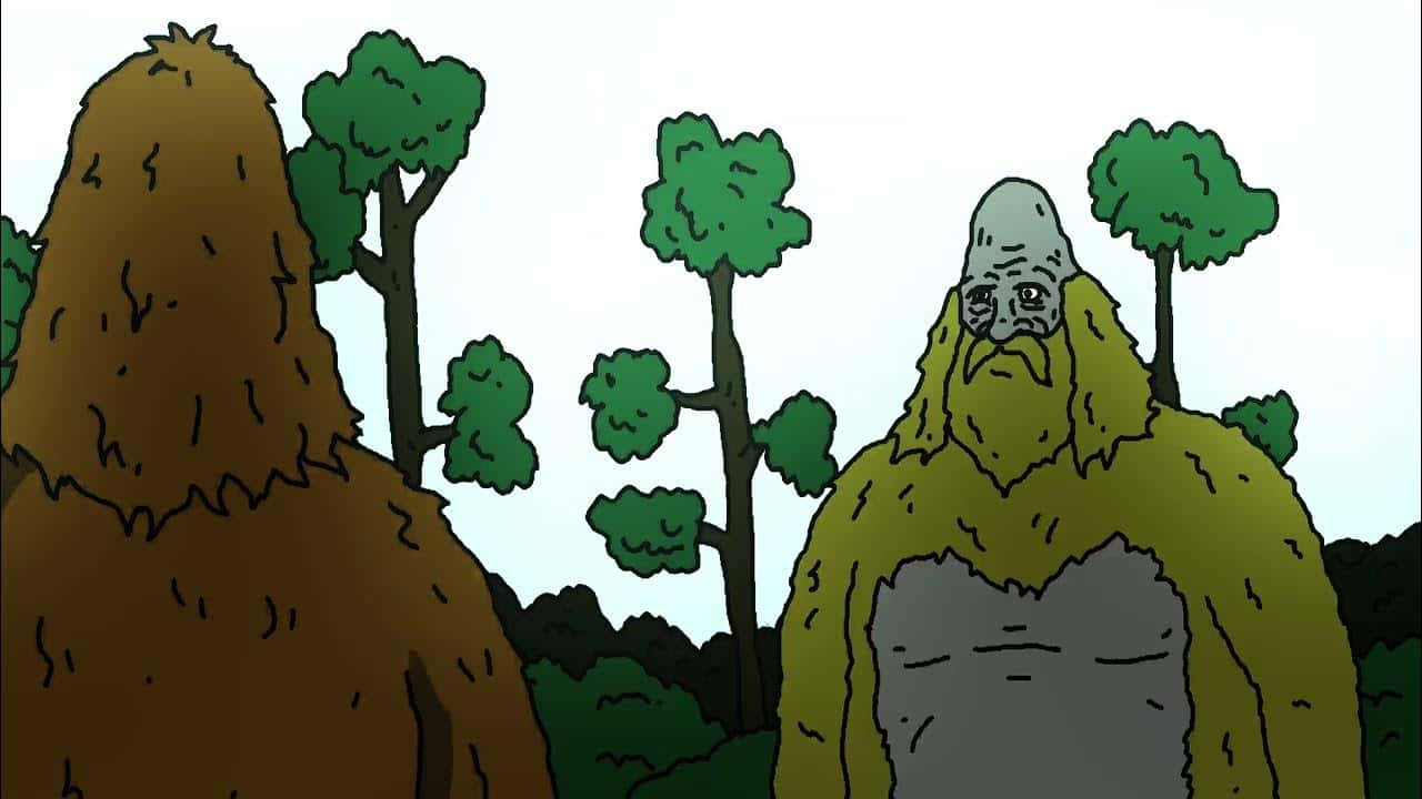 Sassy The Sasquatch Wallpaper