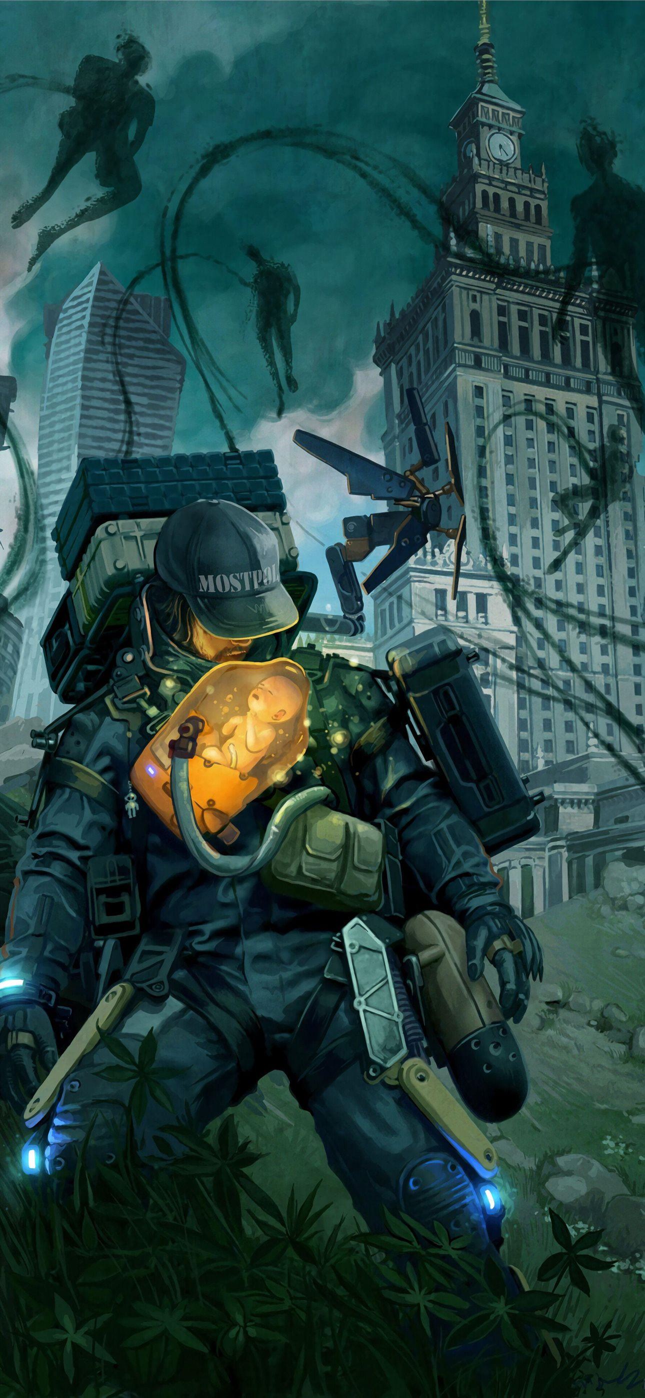 Best Death stranding iPhone HD Wallpaper