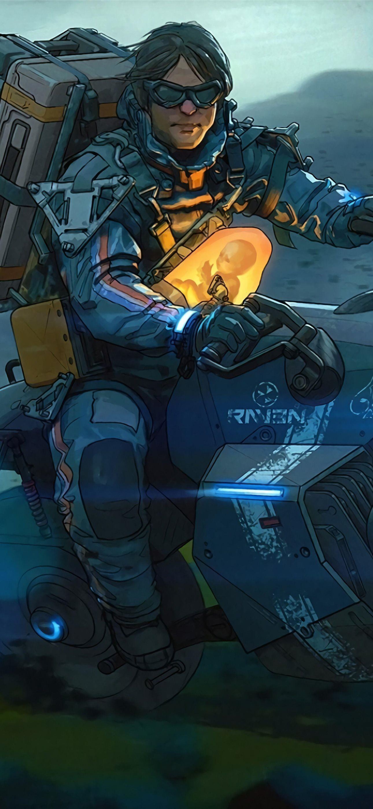 Best Death stranding iPhone HD Wallpaper