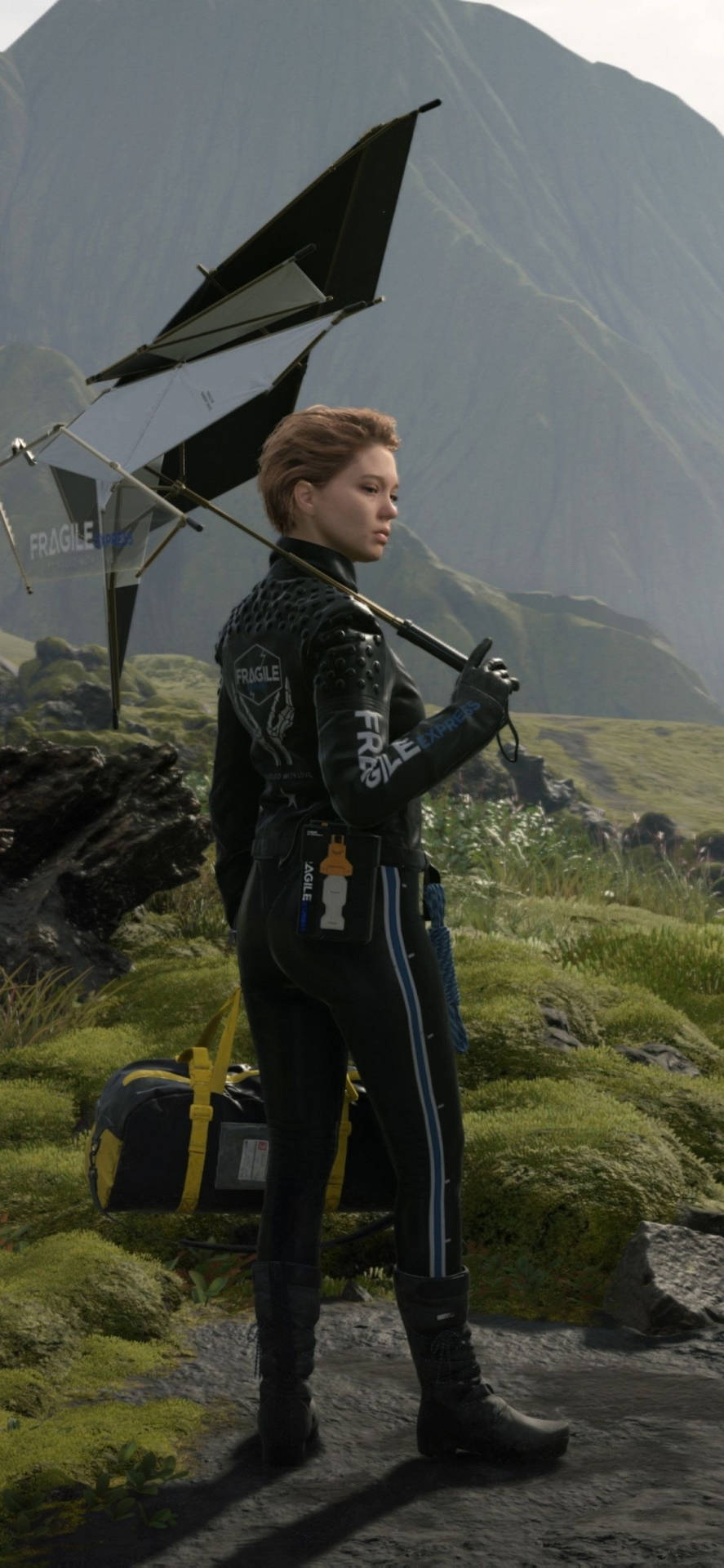 Download Death Stranding Fragile iPhone Wallpaper