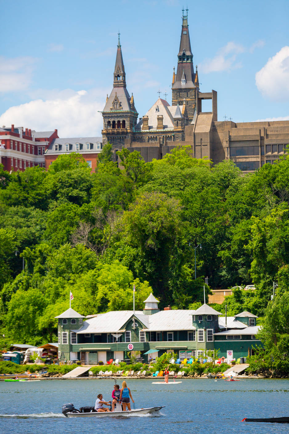 Download Georgetown University Riverside Campus Wallpaper