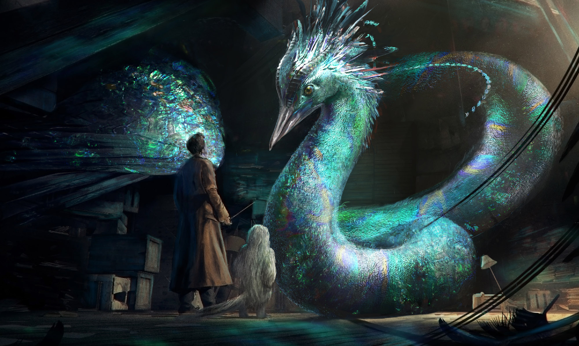Occamy (Fantastic Beasts) Wallpaper