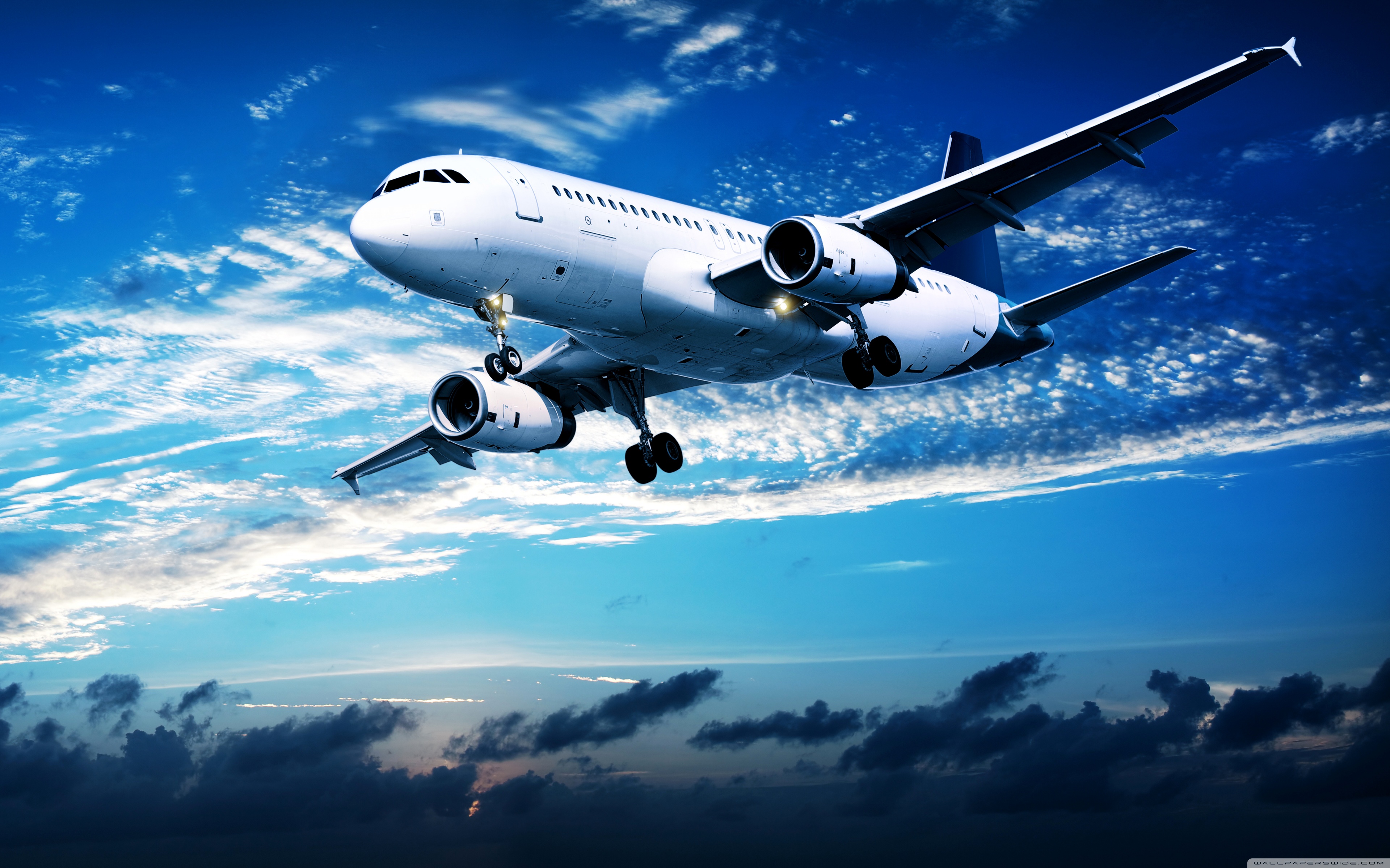 Aircraft Flight 4K UHD Wallpaper for UltraHD Desktop and TV, Widescreen and UltraWide Display, Dual Monitor, Smartphone and Tablet Devices