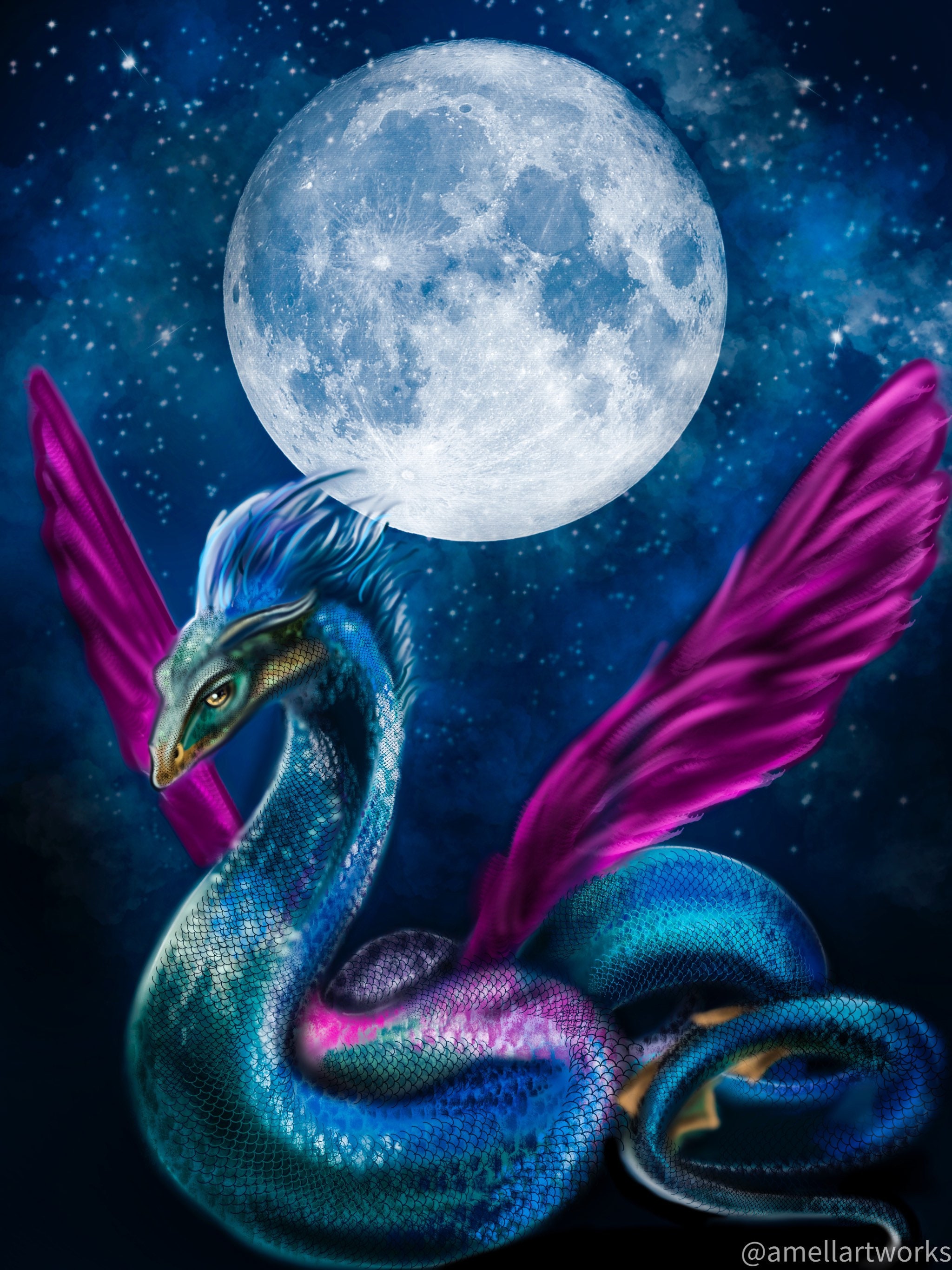 Occamy 4x6 or 8x10 Art Print