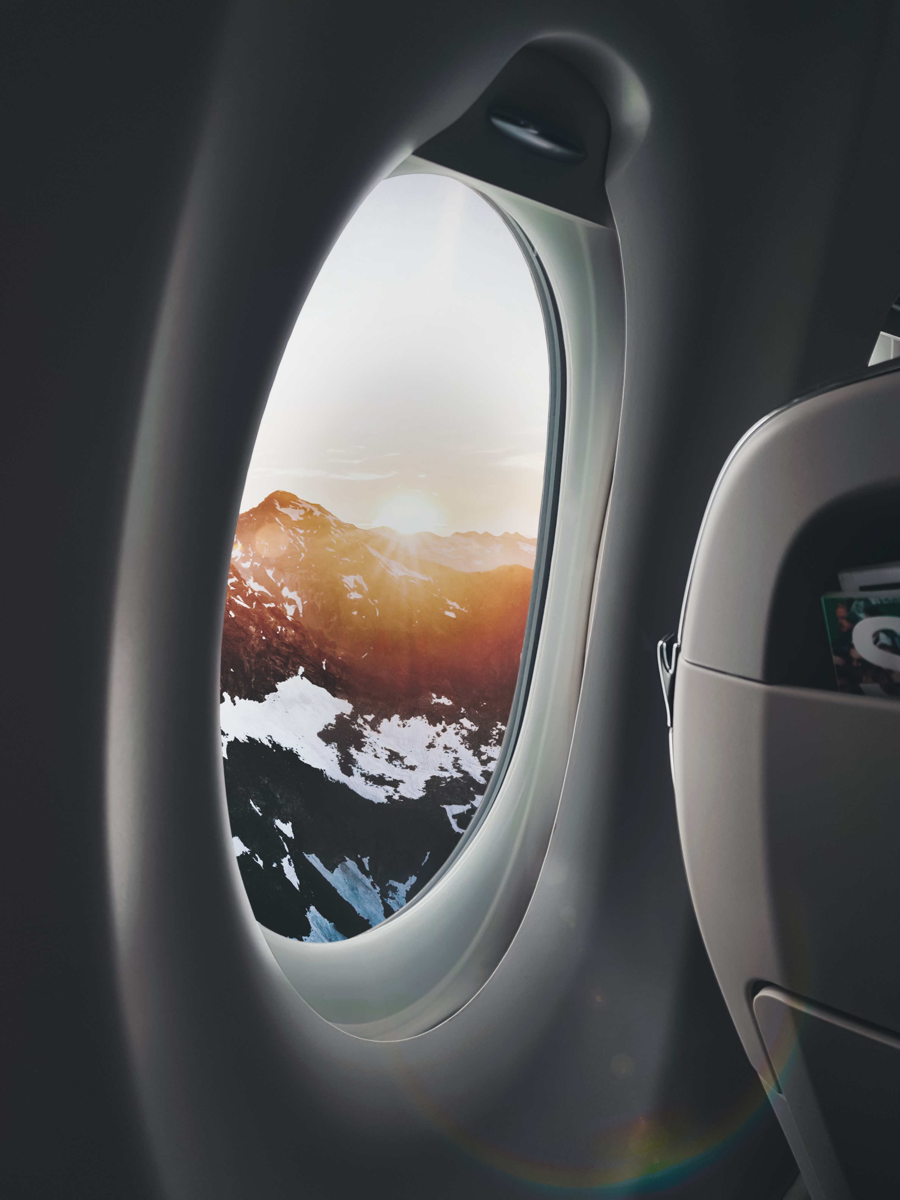 Free Airplane Window 4K Wallpaper & Desktop HD Background for PC