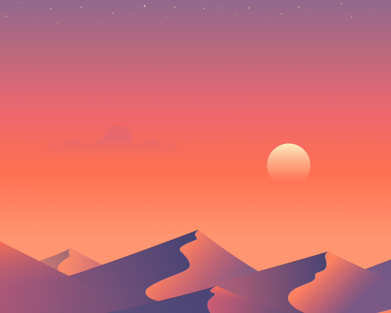 Desert Sun Day 5k Minimalism Wallpaper, 1280x1024 Resolution HD 4k Wallpaper, Image, Background, Photos and Picture