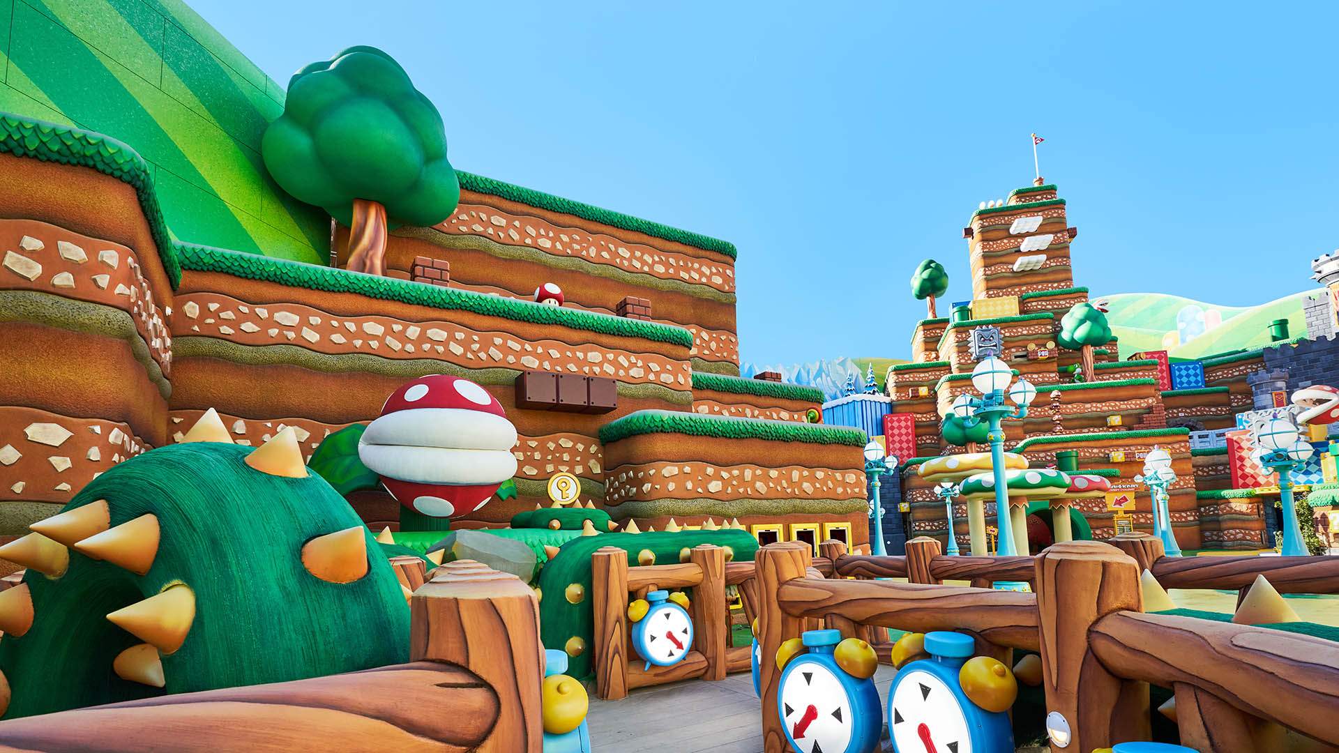 Now Open: Hollywood's New Super Nintendo Theme Park with IRL 'Mario Kart' Is Welcoming in Fans