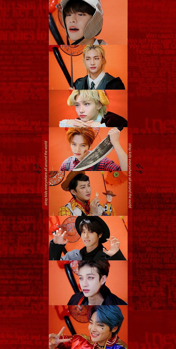 STRAY KIDS WALLPAPER HALLOWEEN