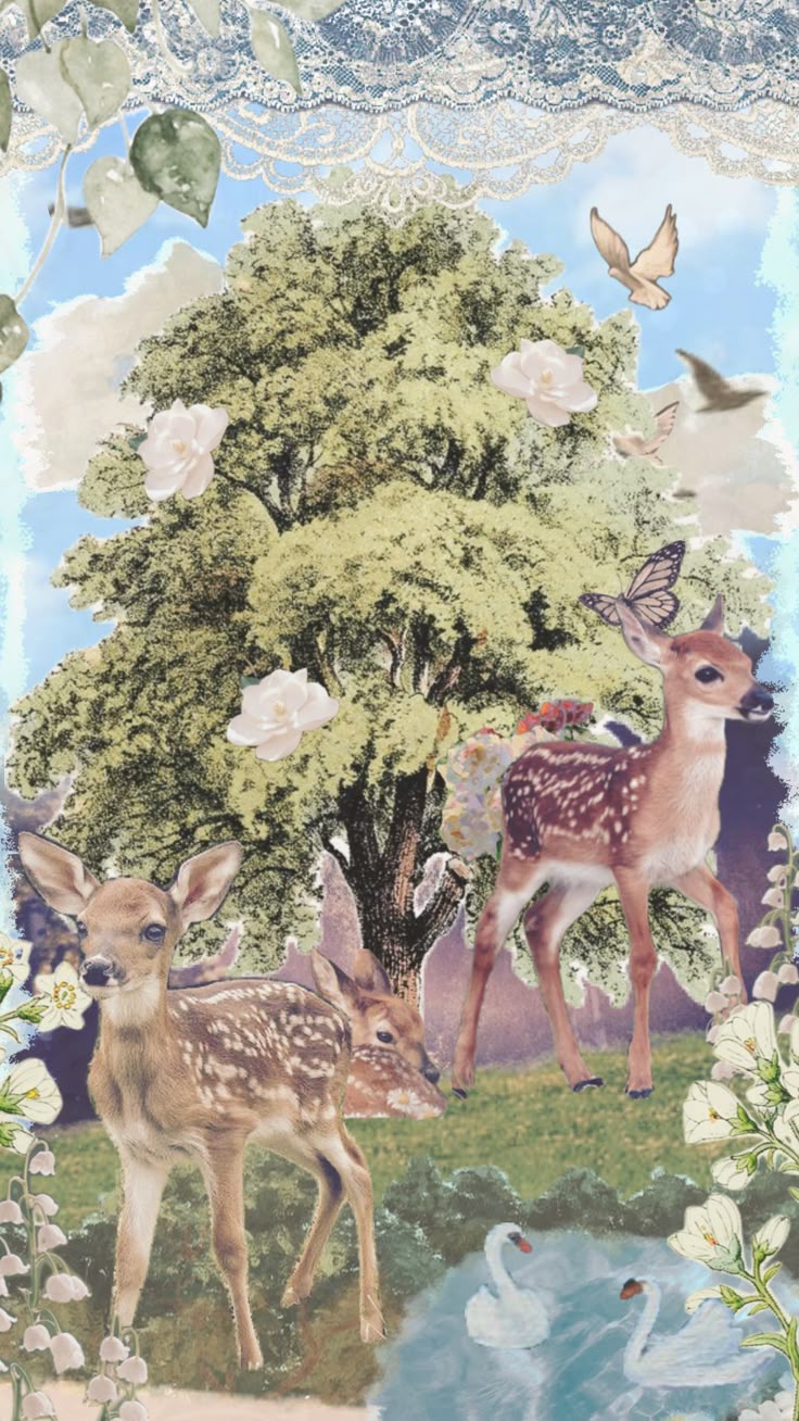 cute #naturevibes #deers #nature #vibes