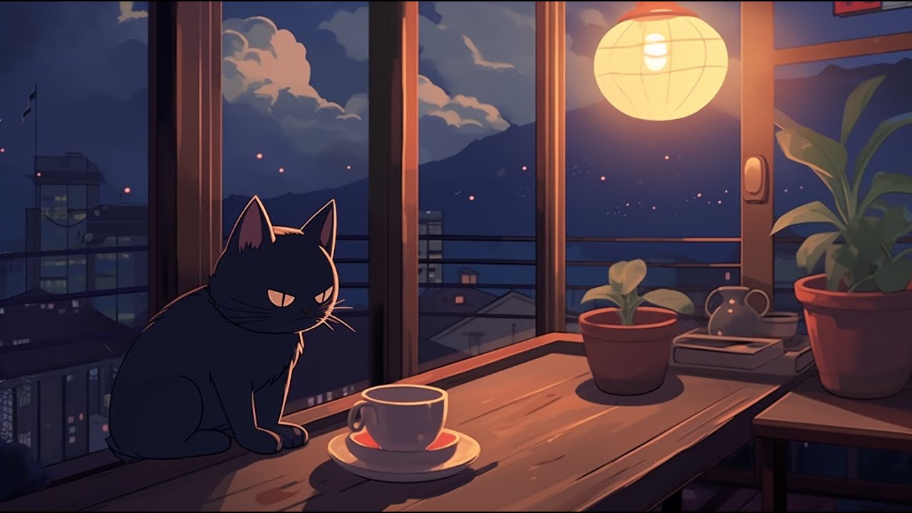Hour Lofi Cat • Relax with my cat, Relax, Study, Chill