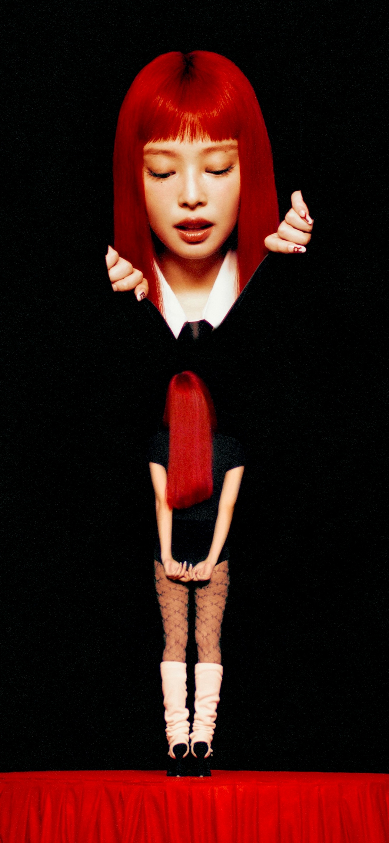 Jennie Wallpaper 4K, 2025, 5K, Black background