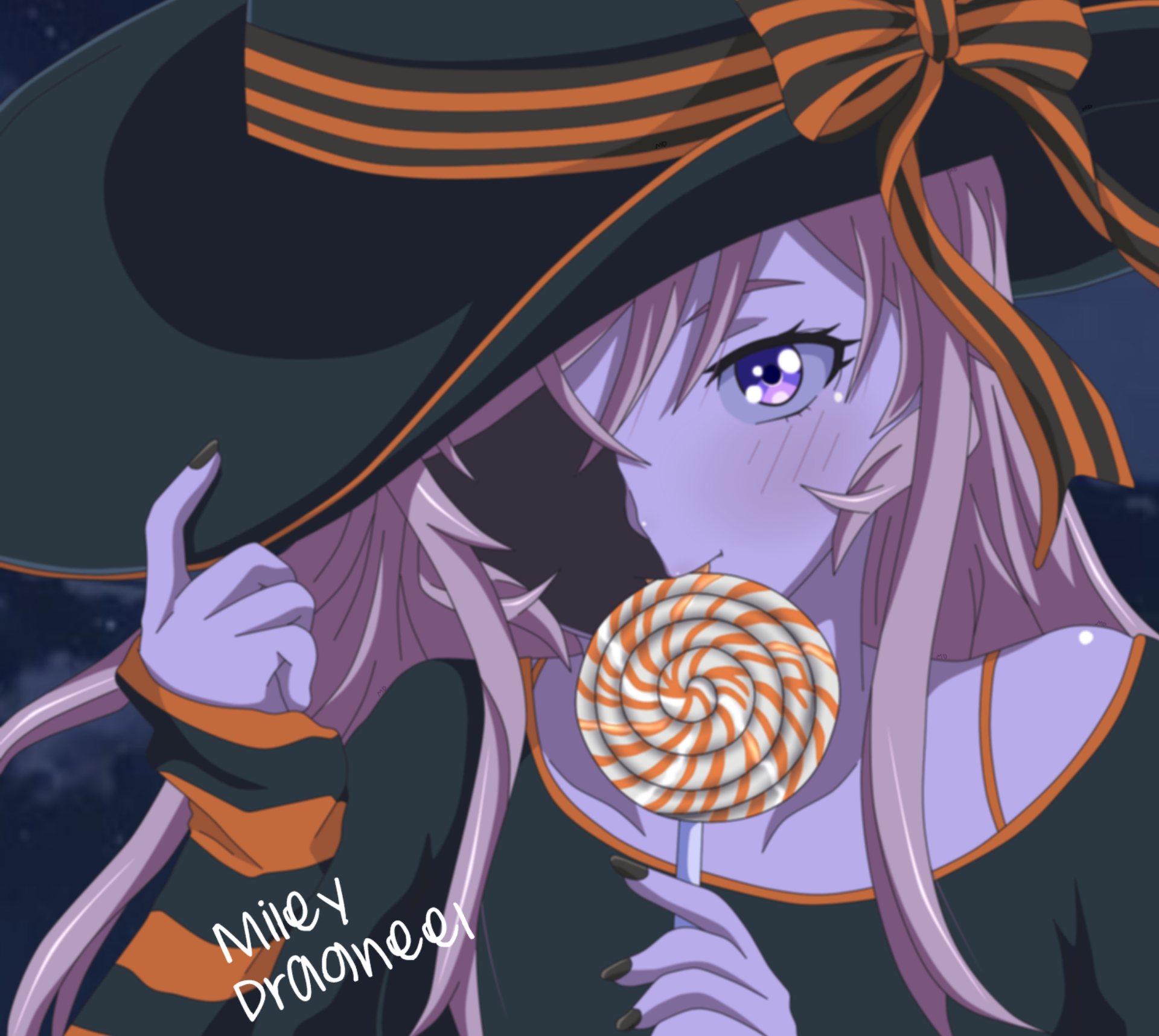 Download Halloween Erina Nakiri Anime Food Wars: Shokugeki No Soma Anime Halloween HD Wallpaper