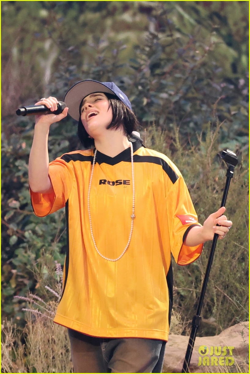 Billie Eilish Performs 'Birds of a Feather' at Grammys 2025, Cameras Catch Taylor Swift & Margaret Qualley Dancing Now!: Photo 5120537 Grammys, Billie Eilish, Finneas, Grammys Photo. Just Jared: Entertainment News