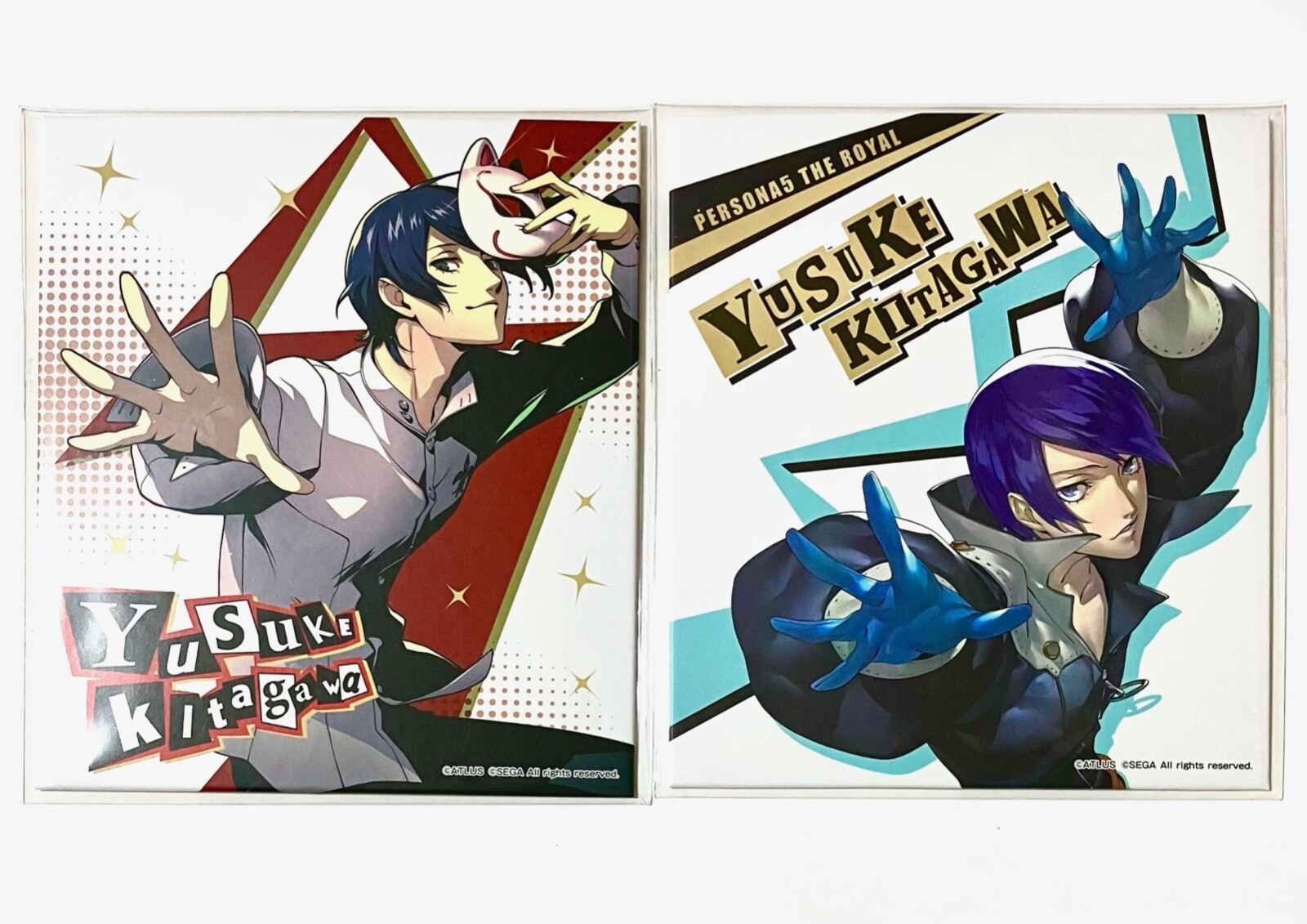 Lot 2] Persona 5 Yusuke Kitagawa (Fox) Autograph Board Art Panel [Sega Cafe]