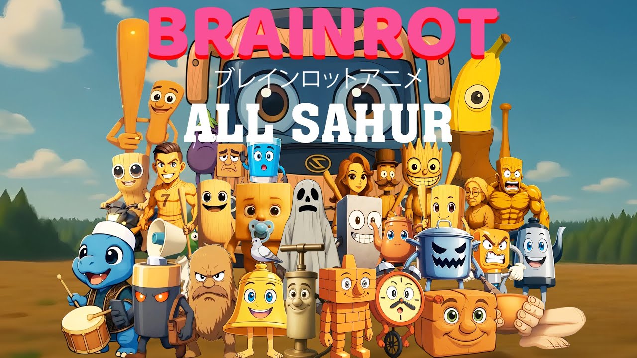 ITALIAN BRAINROT (ALL SAHUR): ANIME OPENING. ITALIAN & INDONESIAN BRAINROT. Official Music Video