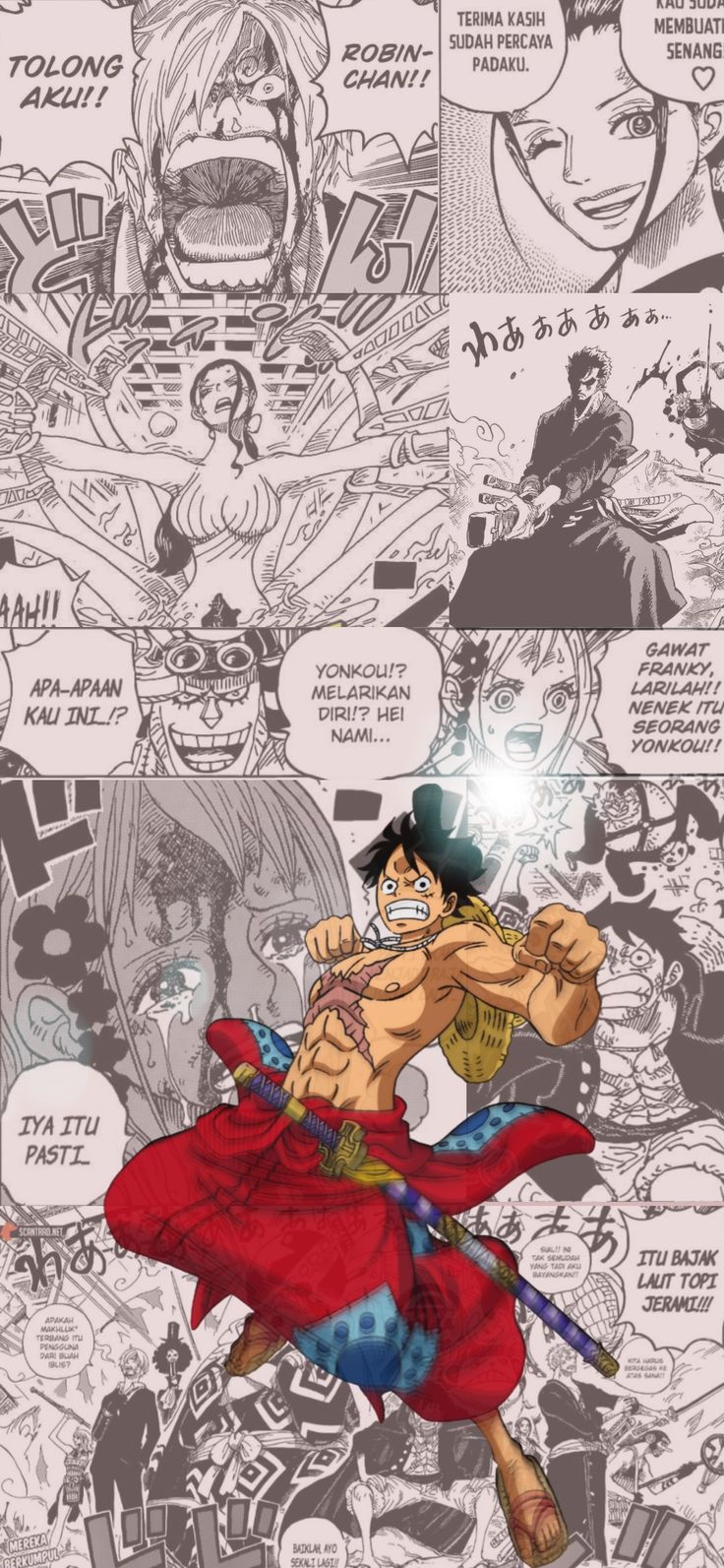 Luffy Wano Wallpaper HD