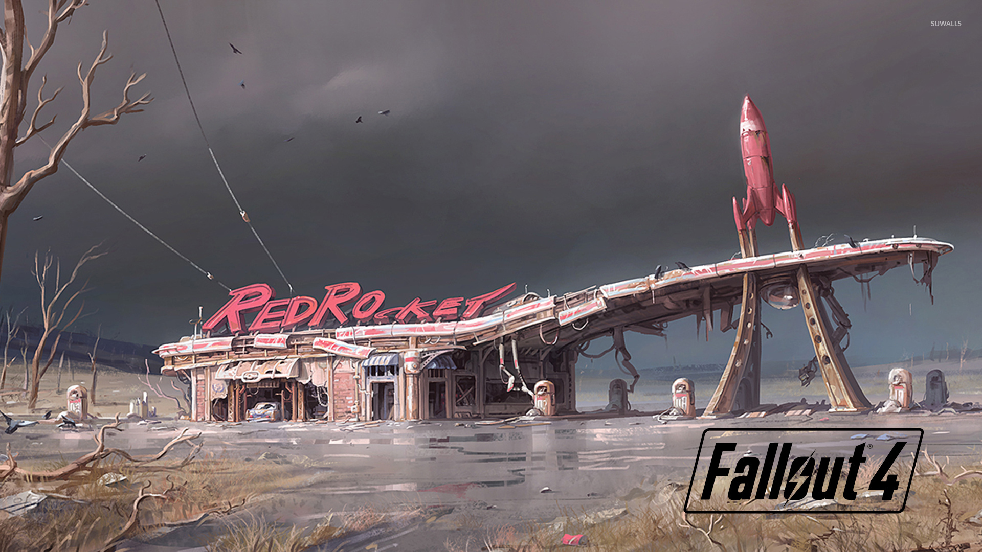 RedRocket in Fallout 4 wallpaper wallpaper