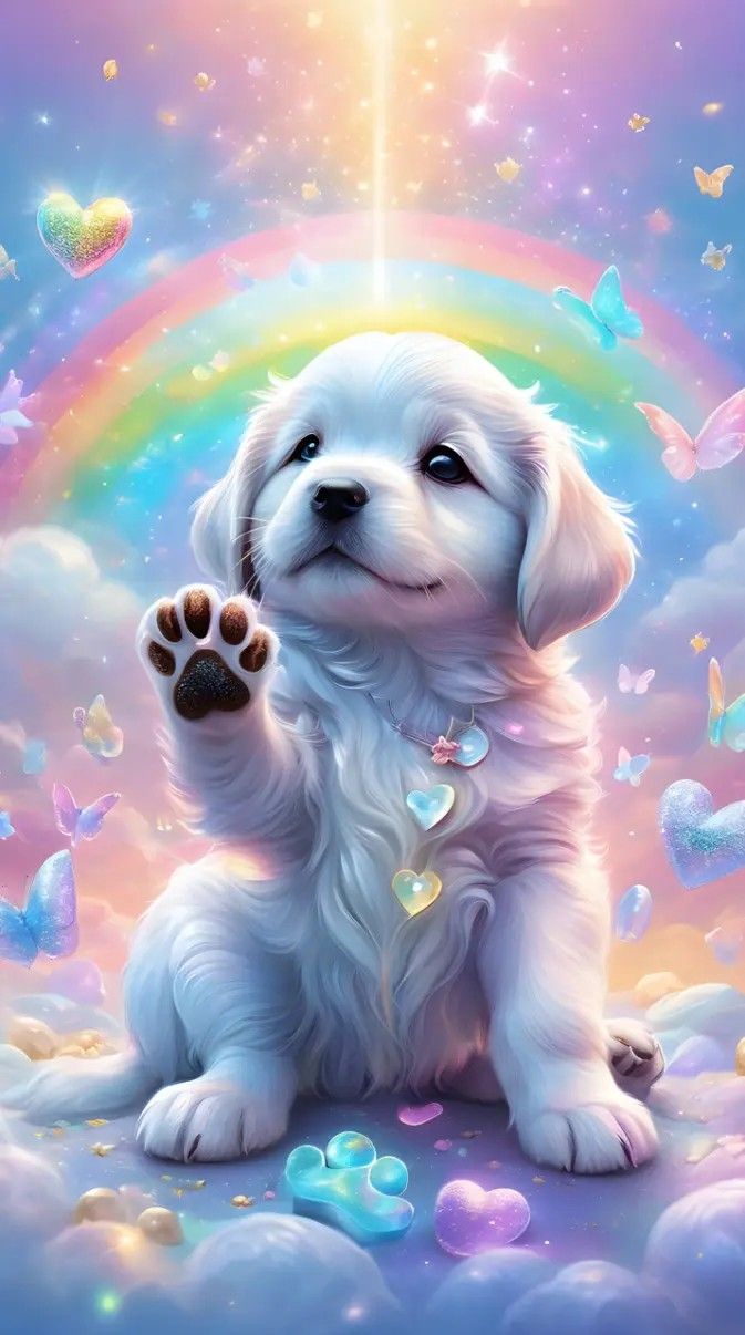 Cute cartoon picture. Cute puppy wallpaper, Puppy wallpaper, Cute baby animals