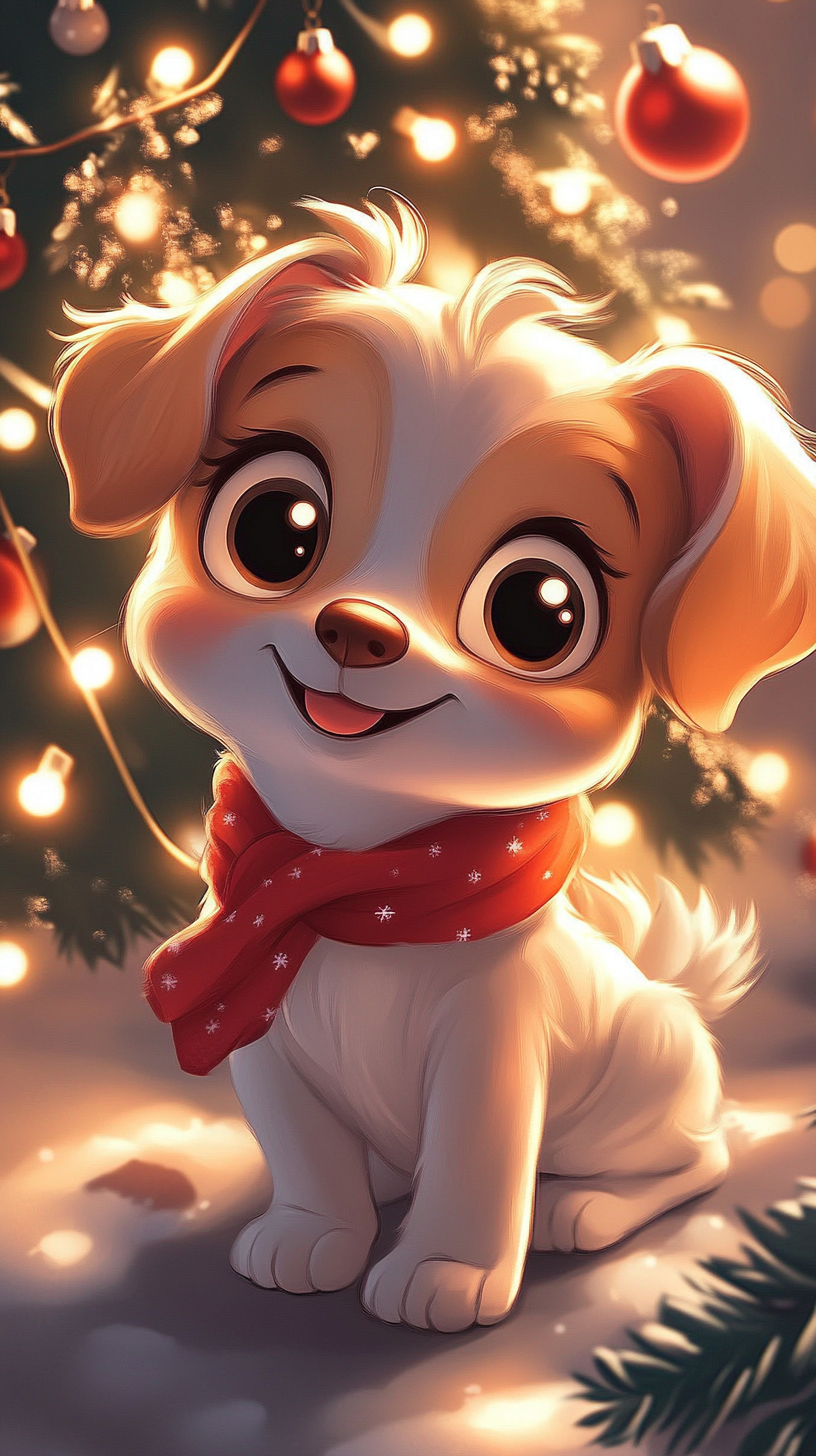 Cute Puppy Wallpaper for iPhone Nimo AI
