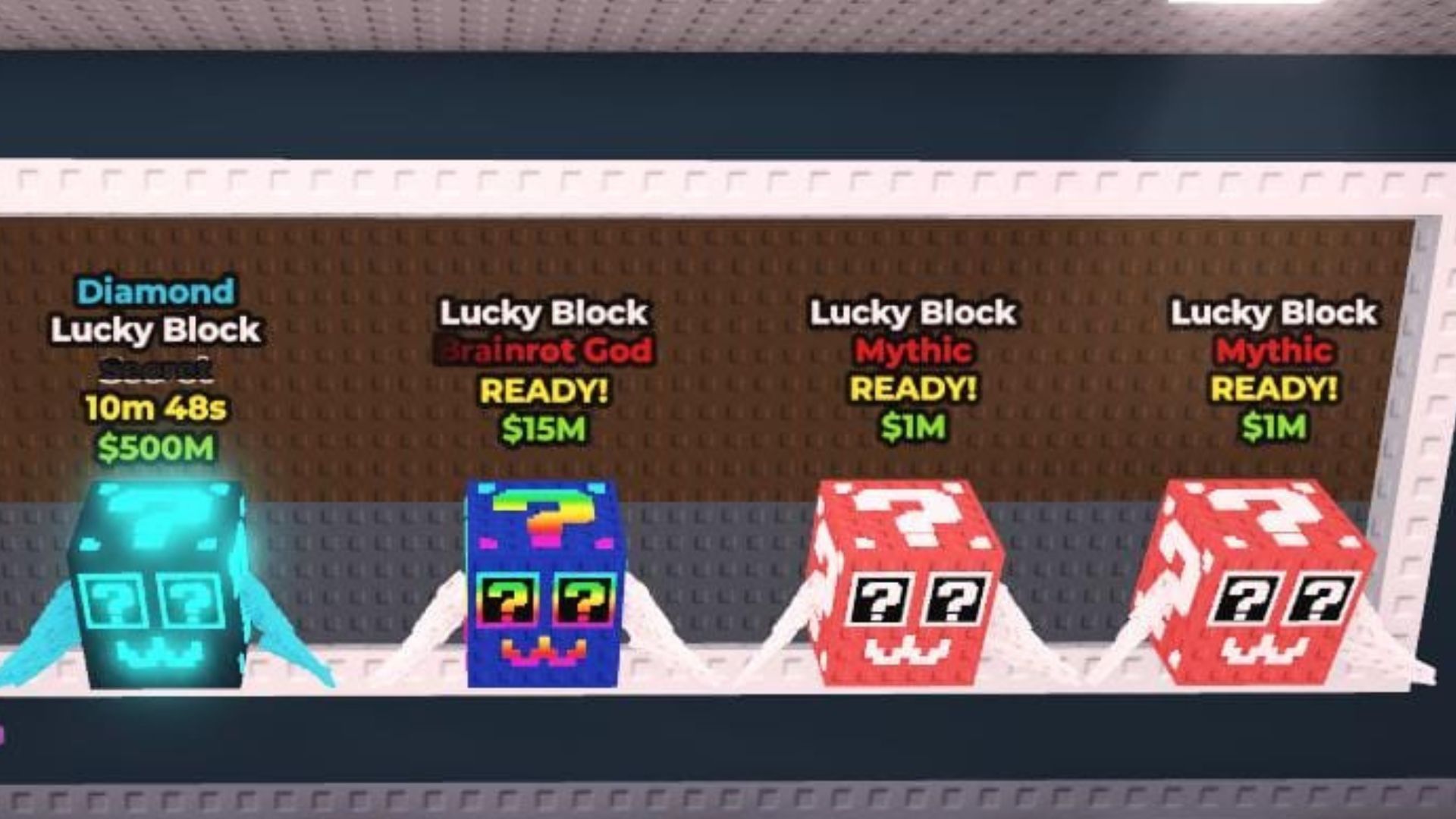 All Lucky Blocks in Steal a Brainrot: Cost and contents