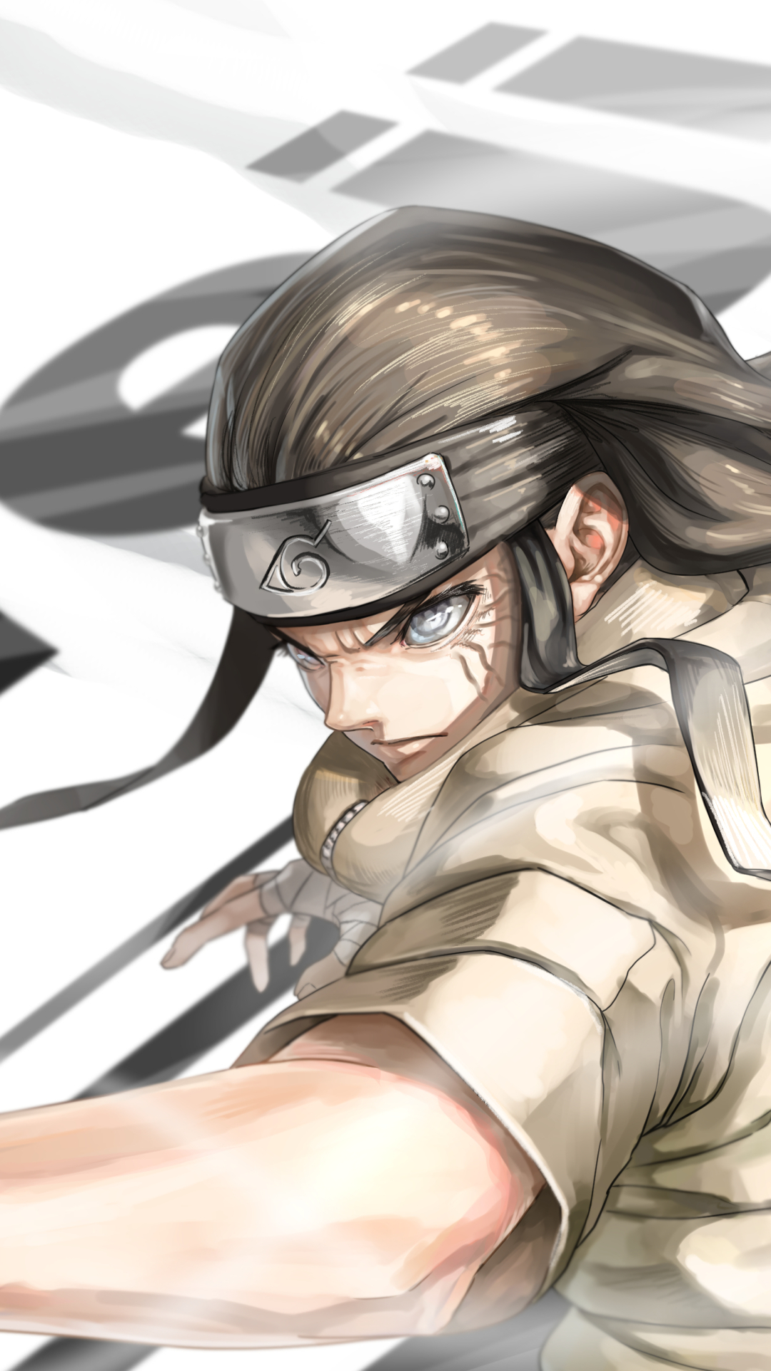 Phone wallpaper: Neji Hyūga, Naruto, Anime 1162310