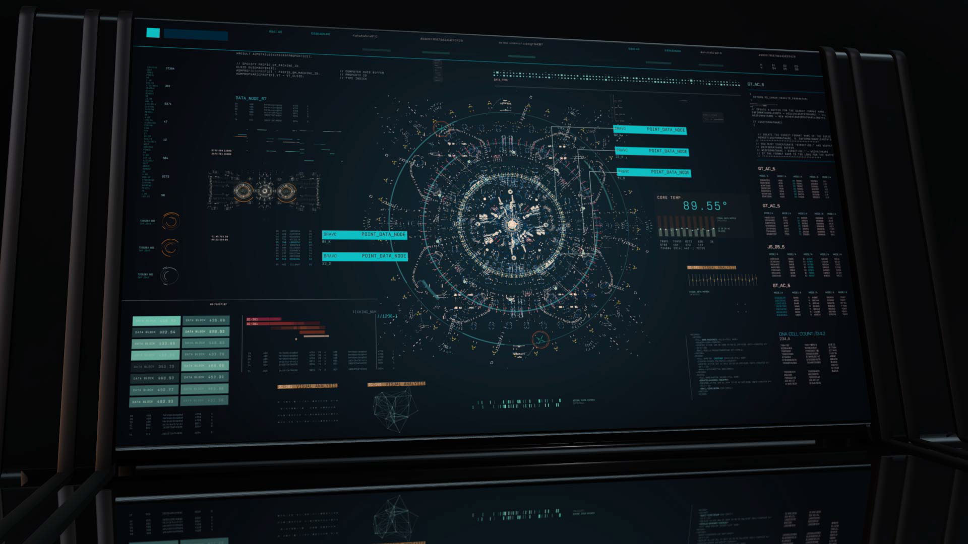 FUI / Film Screen Graphics. Image - Behance