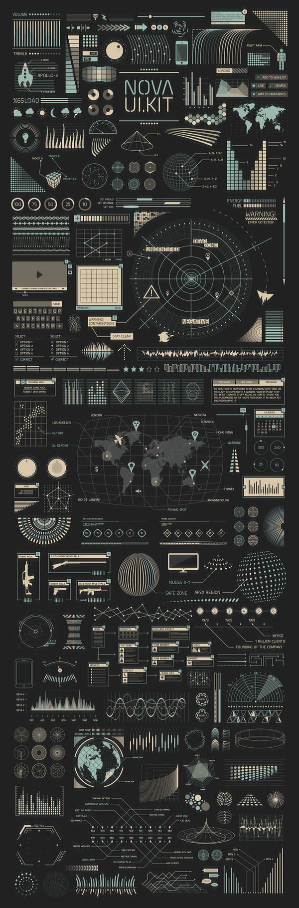 Motion graphics design, Ui kit, Technology wallpaper