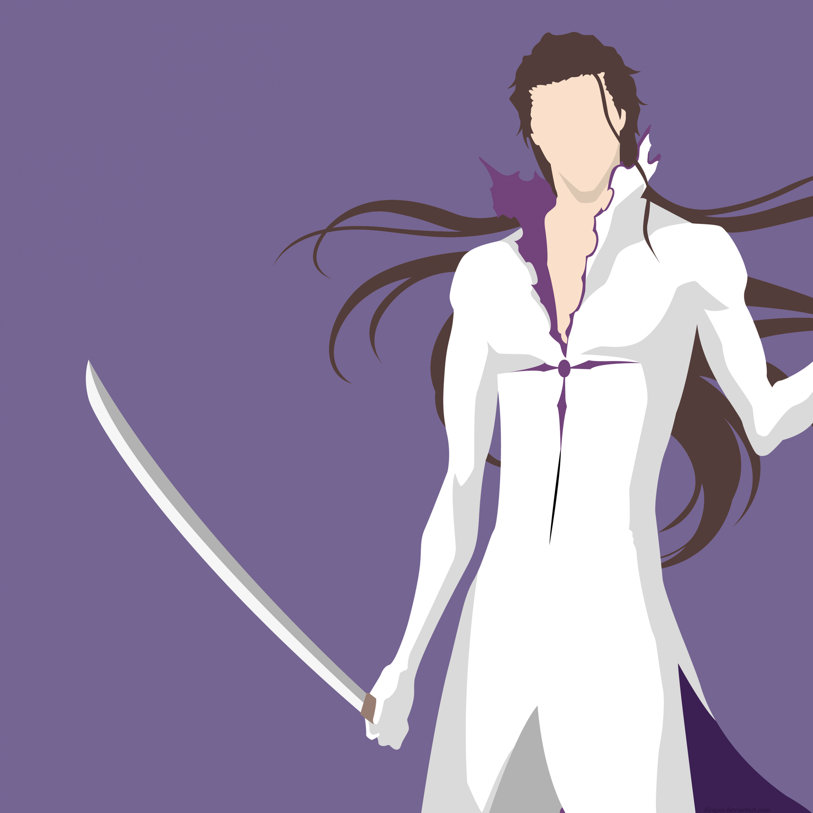 Sosuke Aizen Wallpaper 4K, Faceless, Minimalist, 5K, Bleach
