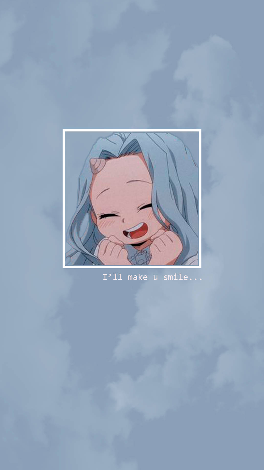 Download Excited Eri With Cloudy Background Wallpaper