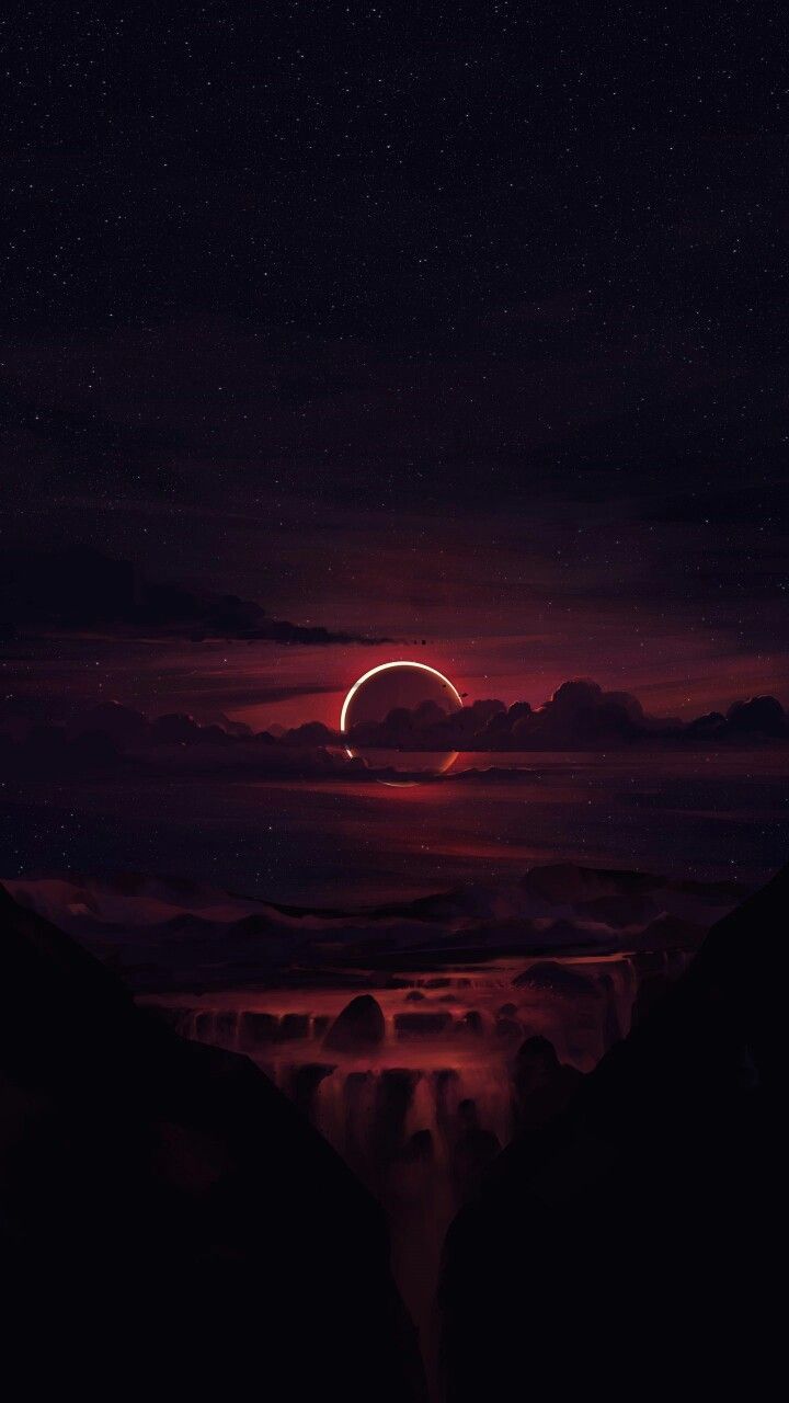 Red Sun. Red skies aesthetic, Dark red wallpaper, Sky aesthetic