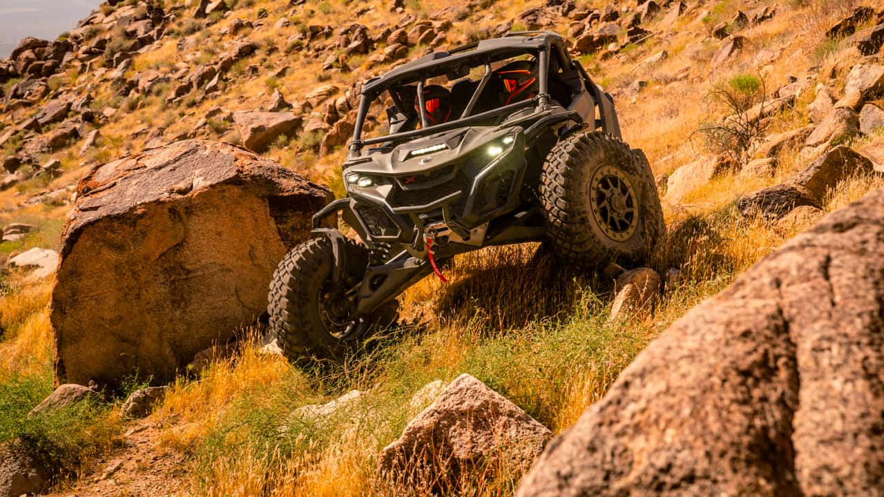 There's A New Can Am Side By Side Designed Just For Rock Crawling