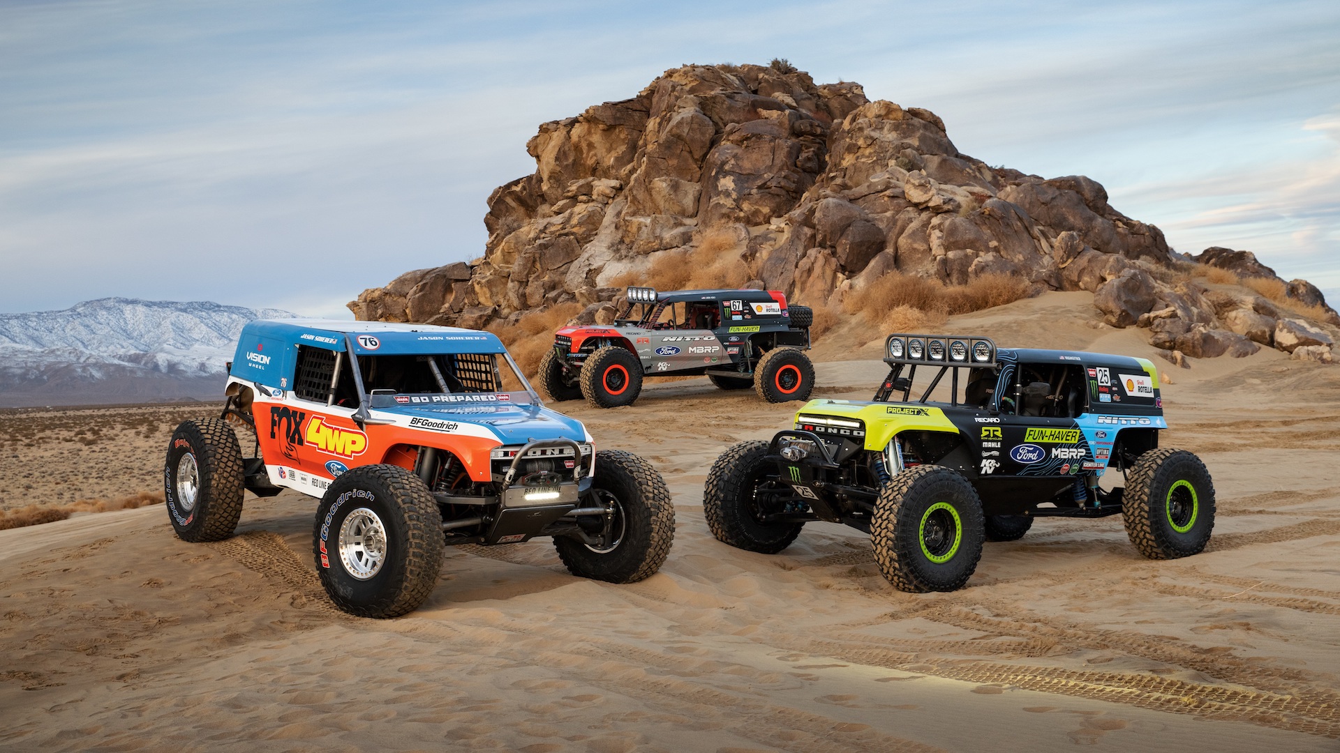 The Ford Bronco Is Going Off Road Racing Again, This Time As A Rock Crawling Buggy