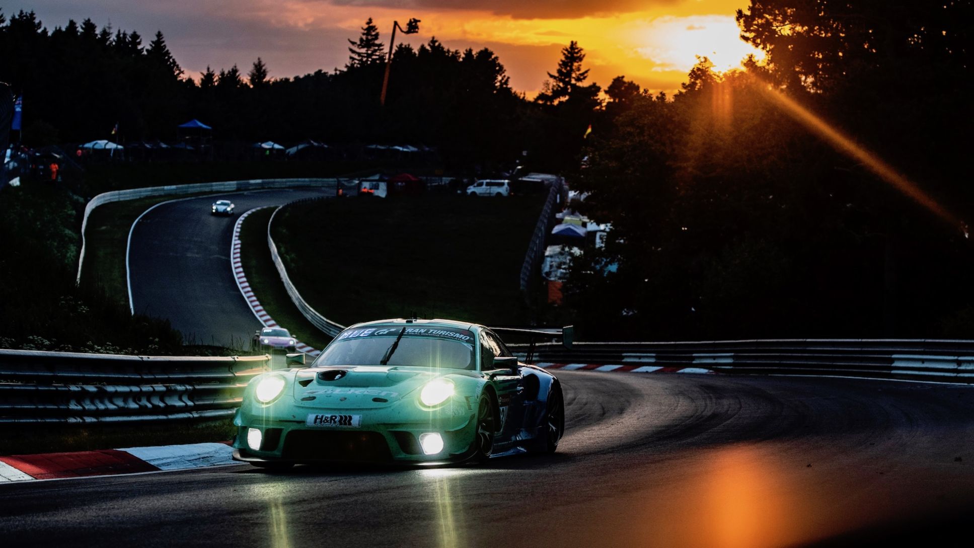 Best Porsche 911 GT3 R Ends Incident Packed Race In The