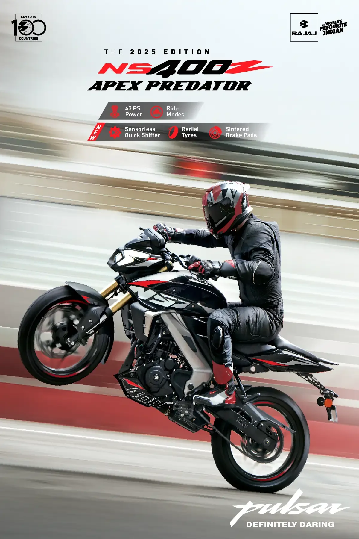 Bajaj Pulsar NS400Z On Road Price 2025, Image, Colours