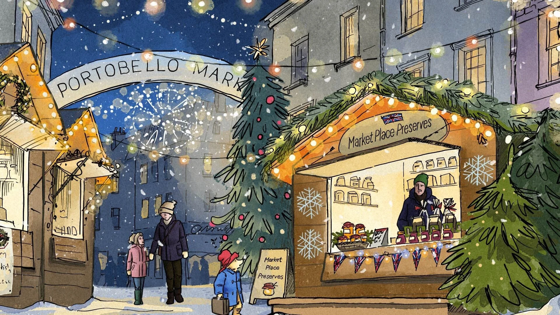 Barbour Christmas X Paddington Bear. “One Of A Kind Ness”