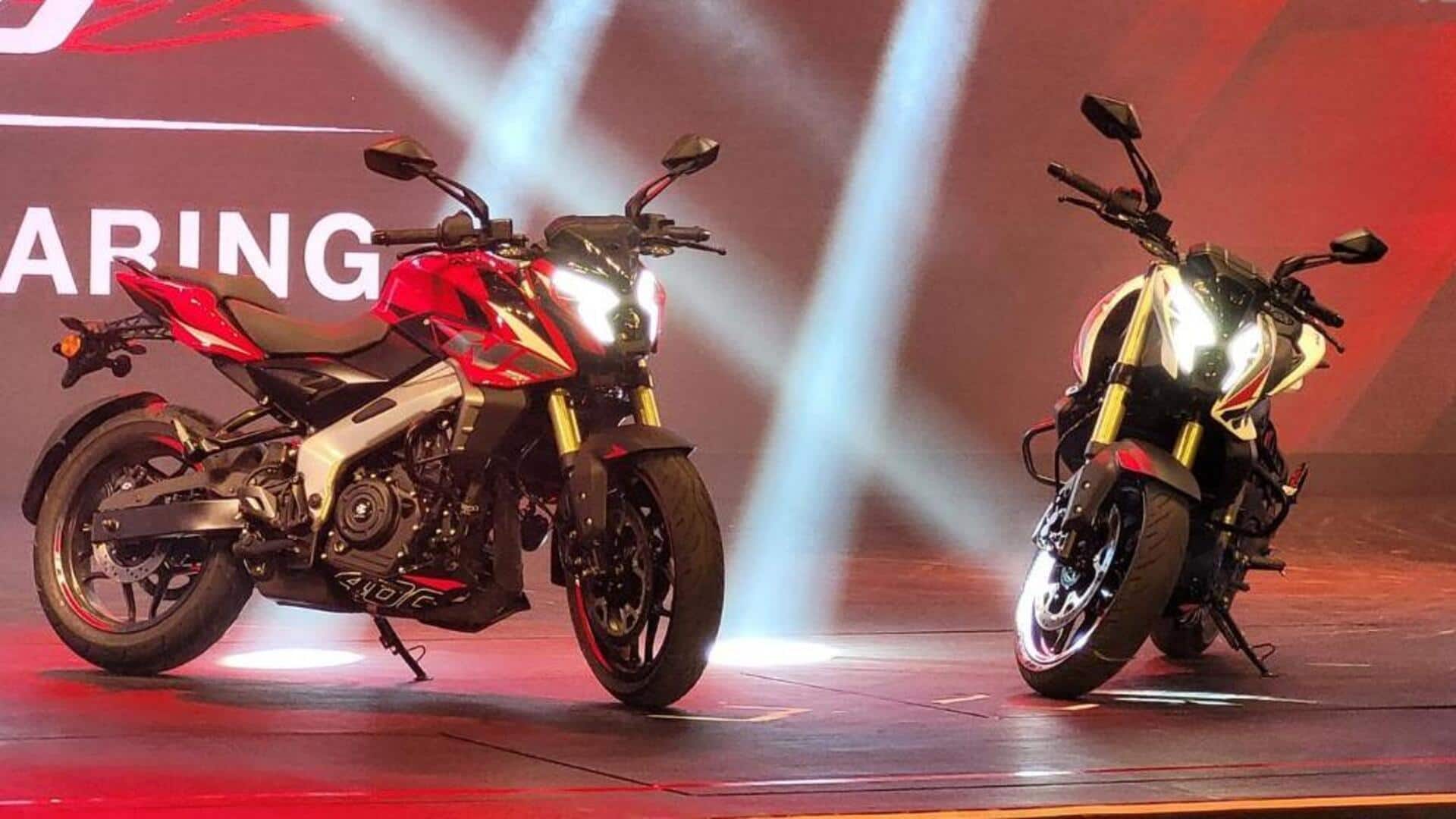 Bajaj launches flagship Pulsar NS400Z in India at ₹1.85 lakh