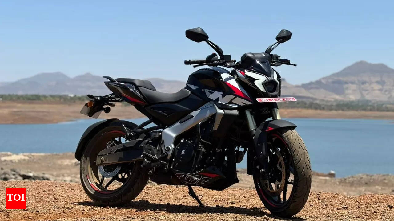 Bajaj Pulsar NS400Z road test review: High performance, low cost streetfighter! Times of India
