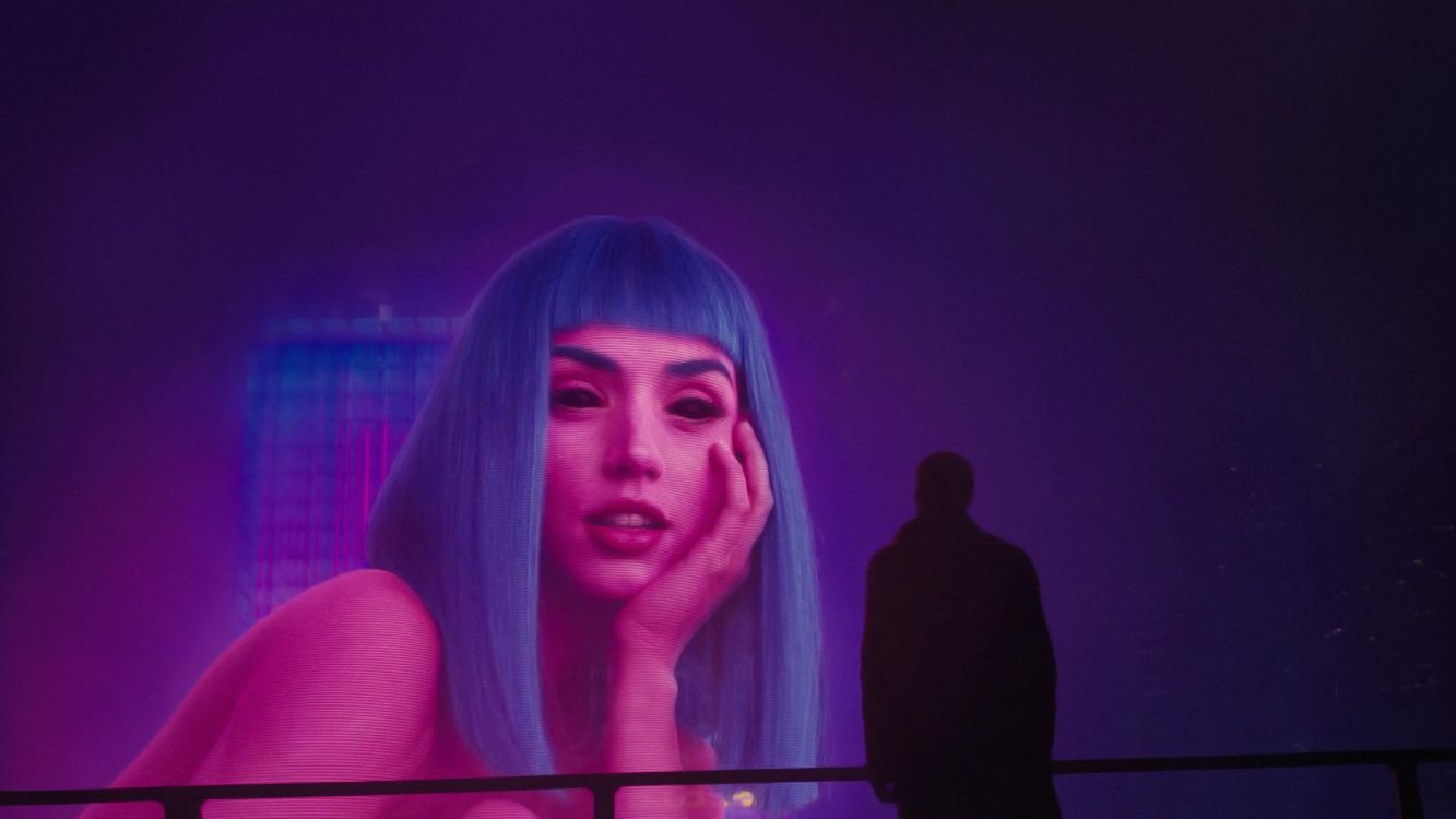 Wallpaper Light, Blade Runner 2049, Joi, Purple, Entertainment, Background Free Image
