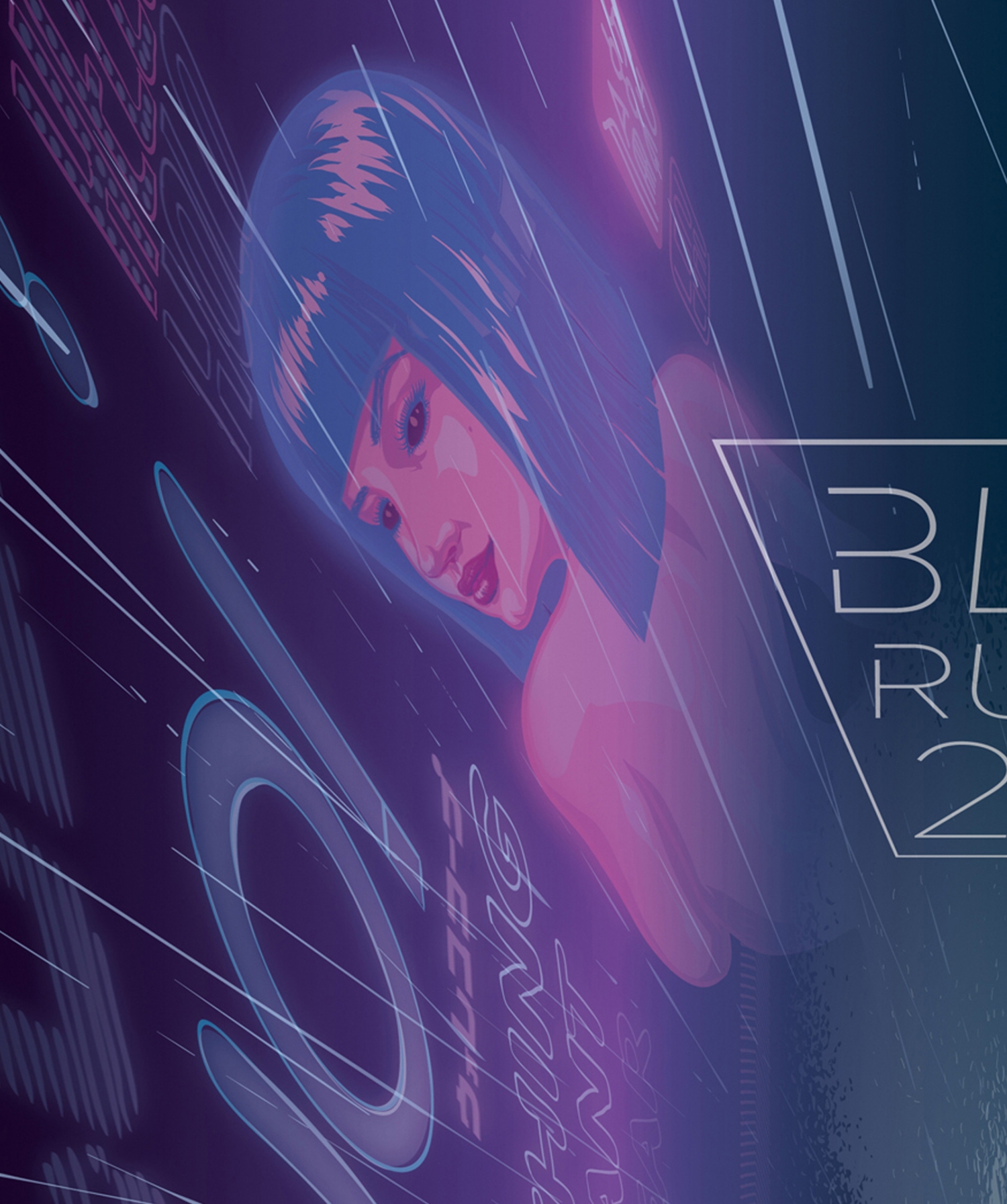 Blade Runner 2049. Poster By Lon Chan