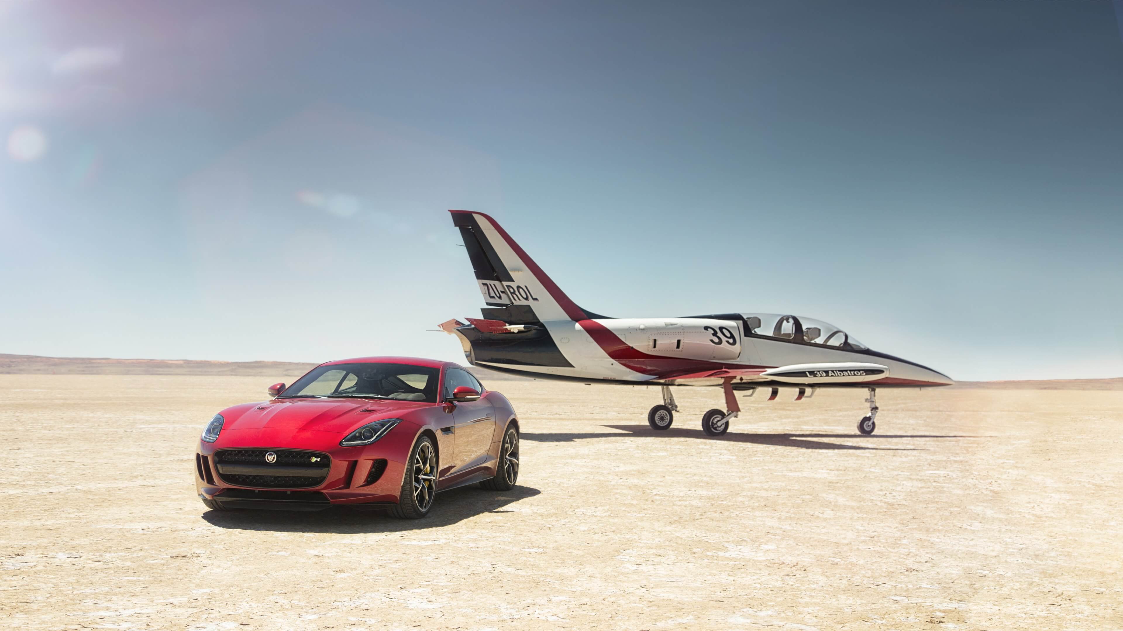 Wallpaper Jaguar Cars, Jaguar, Car, Airplane, Sports Car, Background Free Image