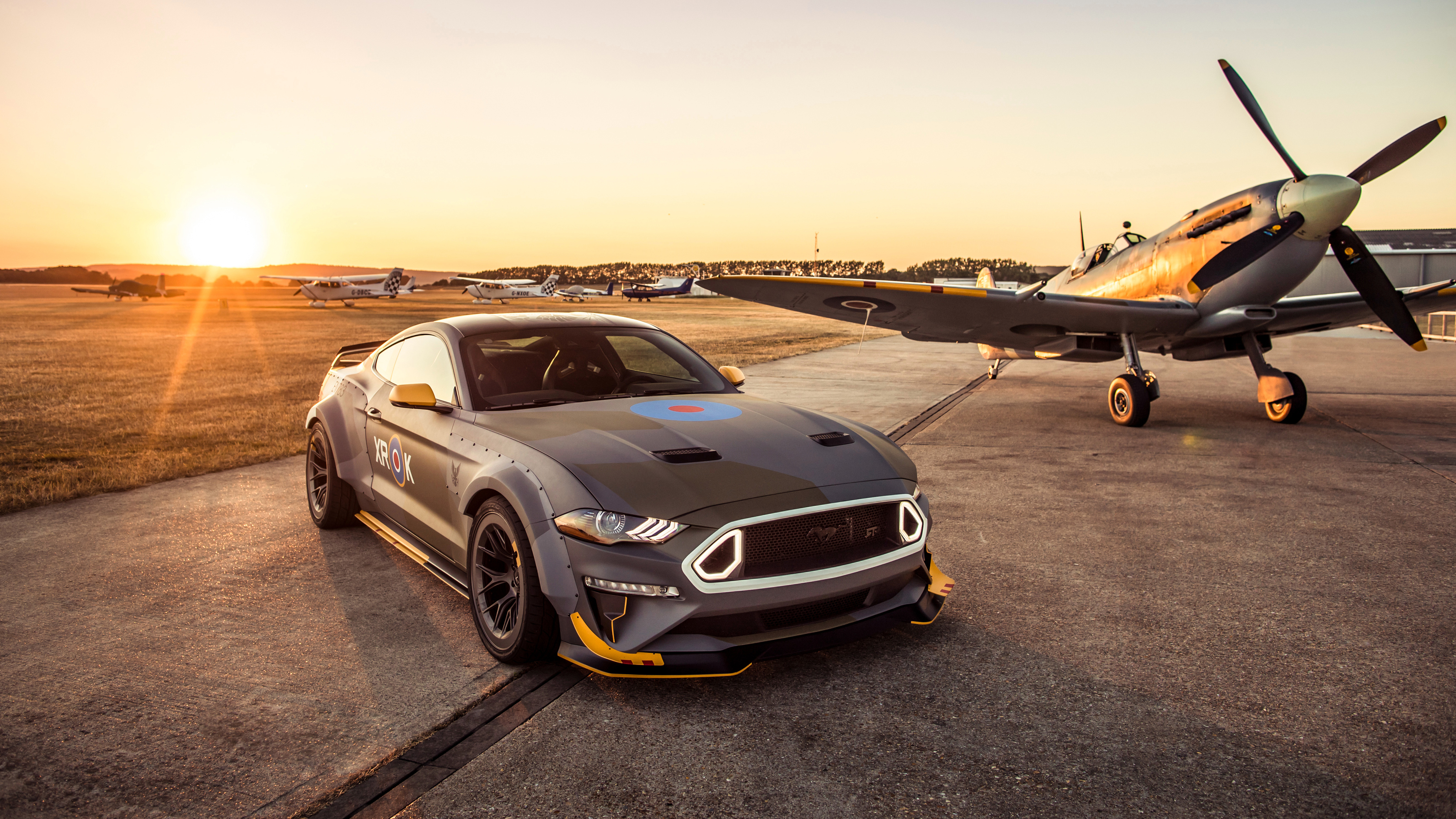 Ford Eagle Squadron Mustang GT 2018 4K 3 Wallpaper Car Wallpaper
