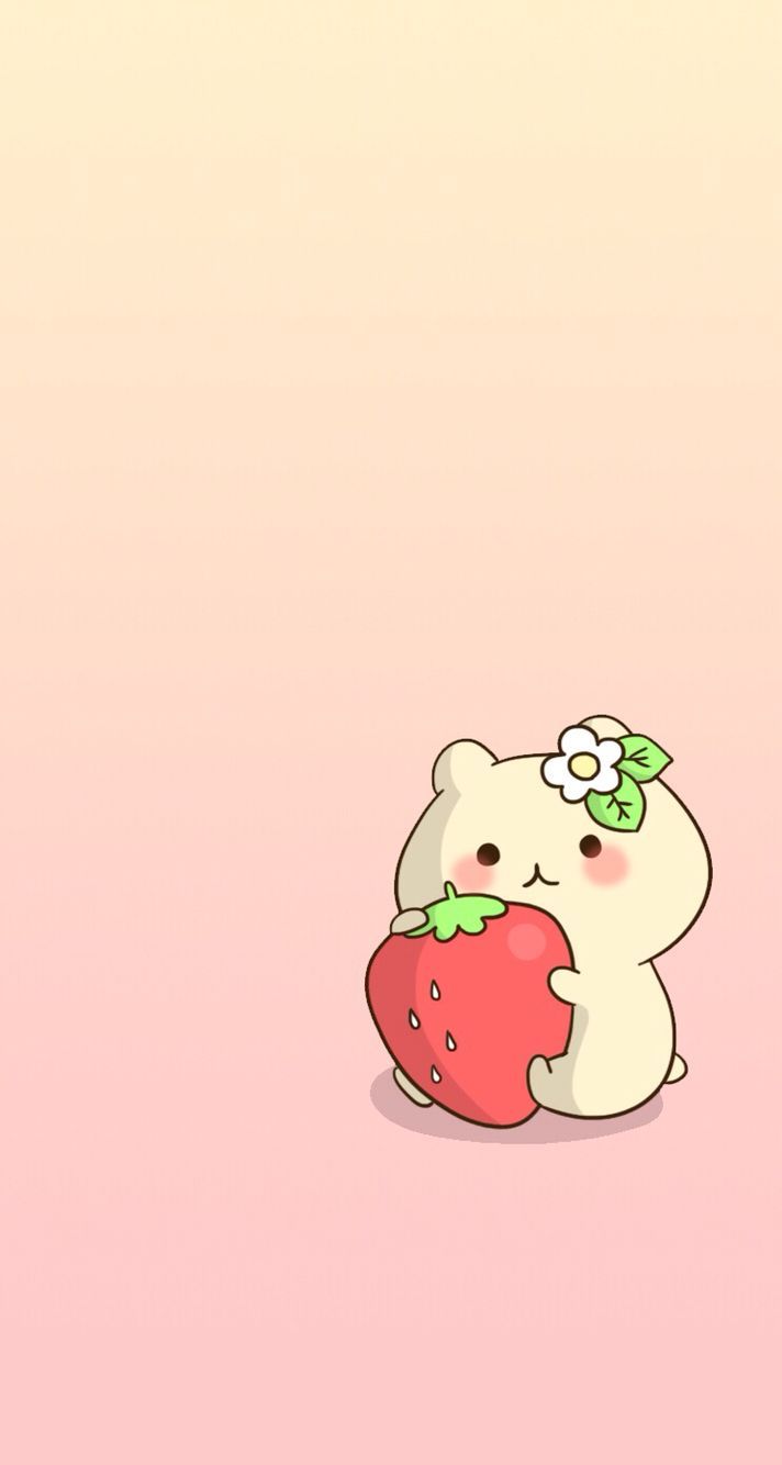Cute Strawberry Wallpaper
