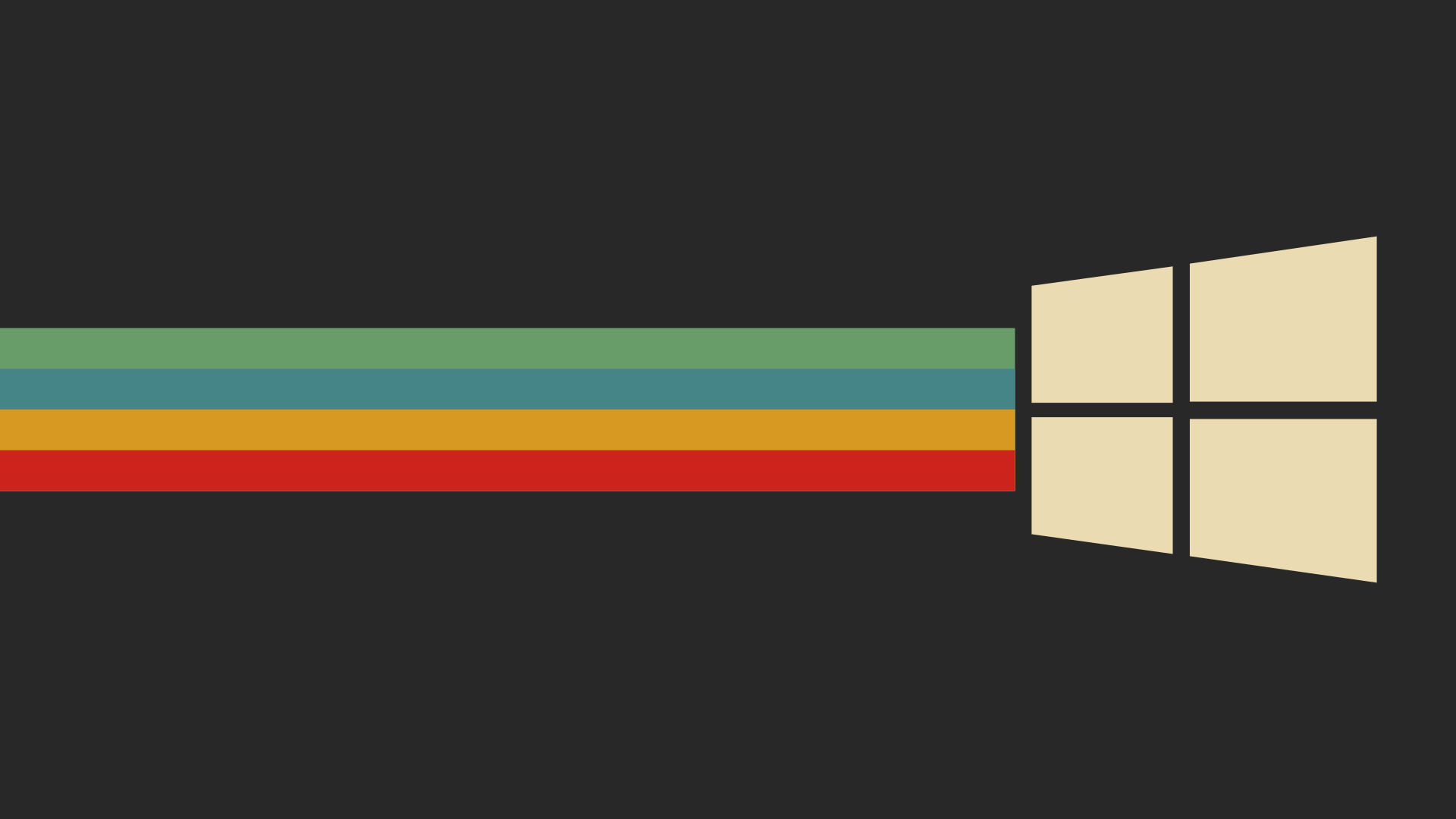 All resolutions available, dark & light version, simple Windows wallpaper