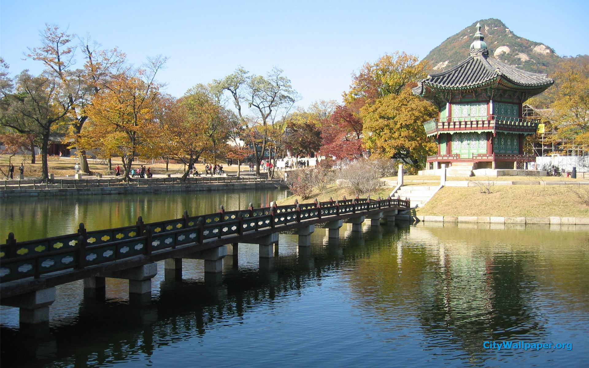 GYEONGBOKGUNG PALACE SEOUL SOUTH KOREA WALLPAPER
