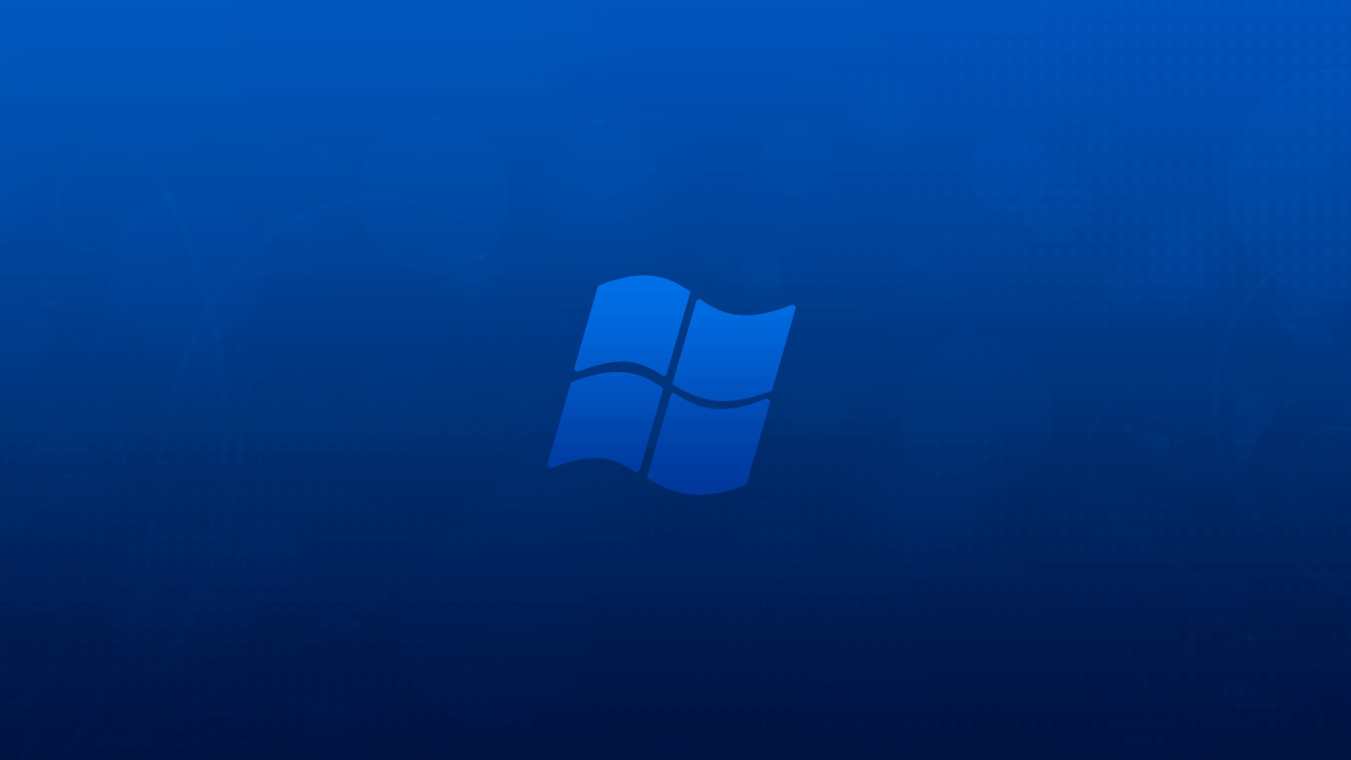 Wallpaper Minimalism, Windows, Blue Background, Hi Tech For Mobile And Desktop, Section Hi Tech, Resolution 1920x1080