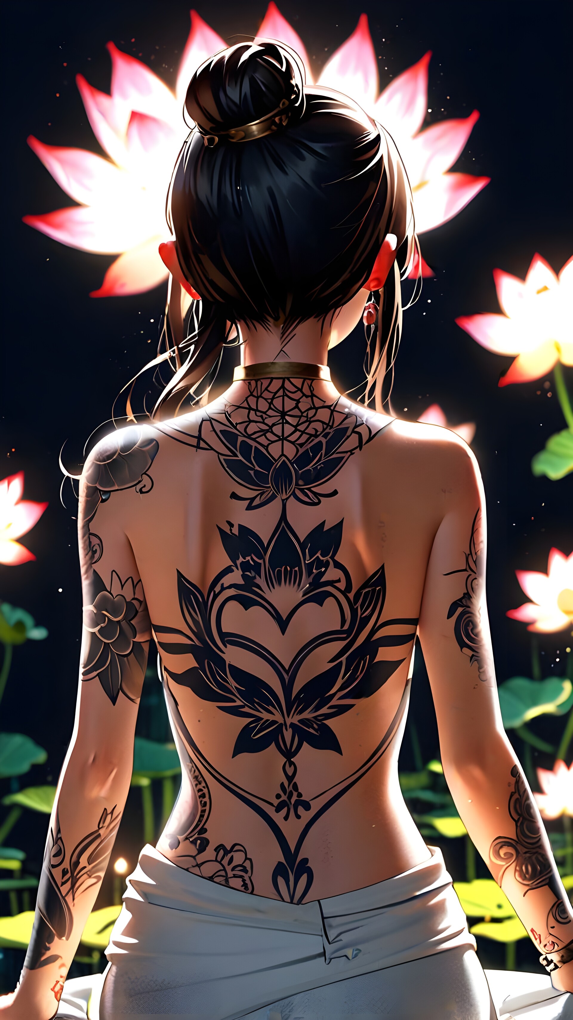 30 Anime Tattoo Female Characters