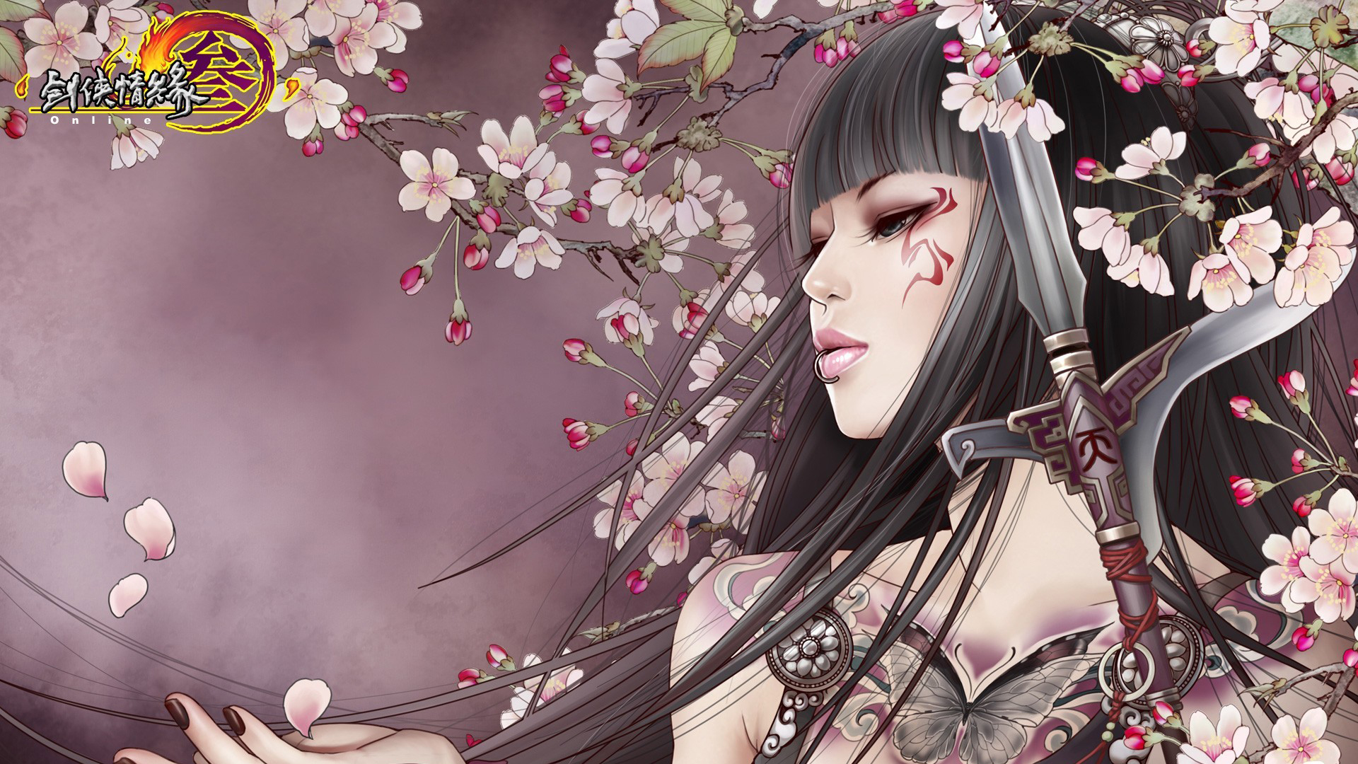 Anime Girl Tattoo Wallpapers - Wallpaper Cave, image size:1920x1080