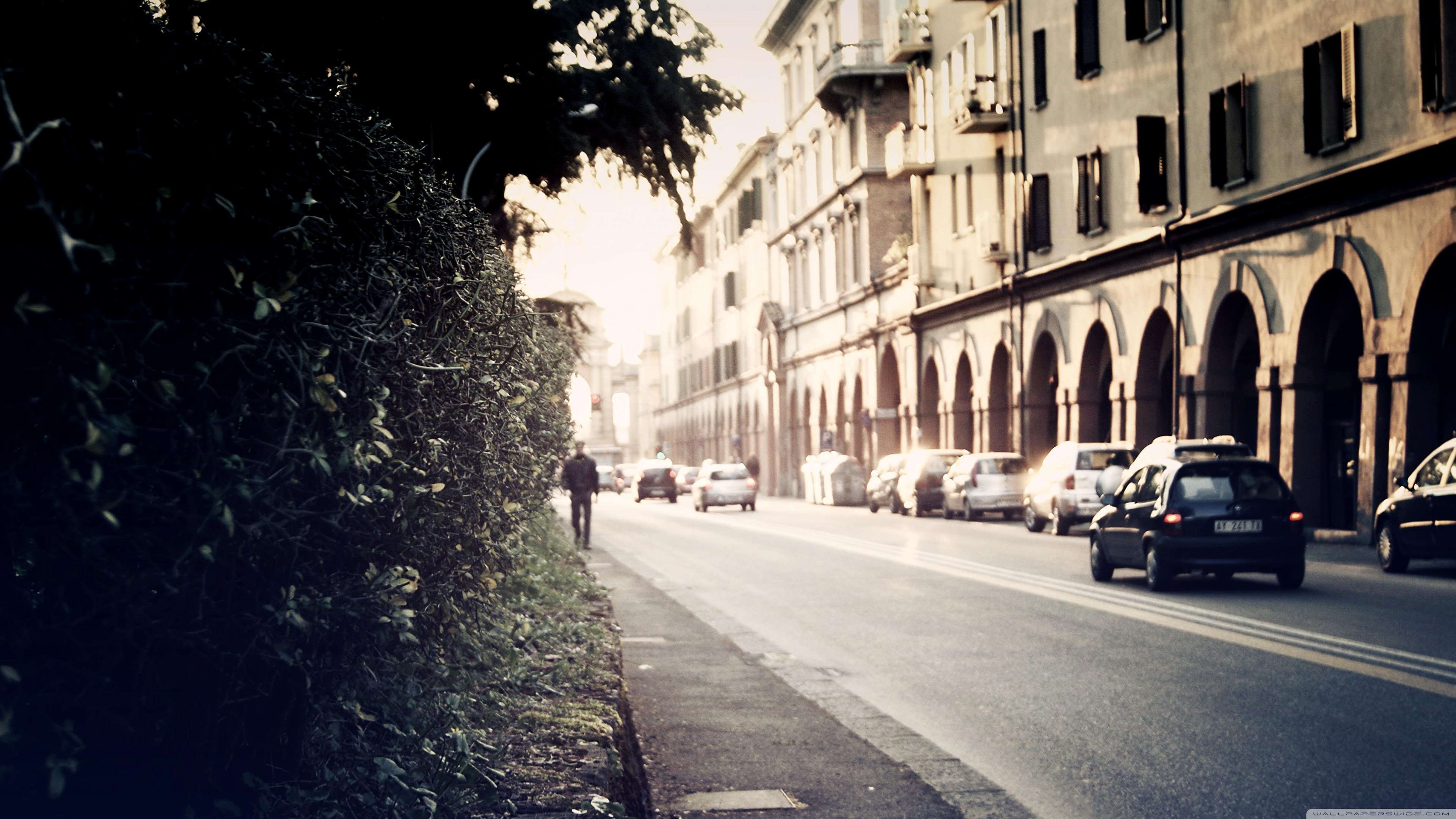 Street In Italy 4K UHD Wallpaper for UltraHD Desktop and TV, Dual Monitor, Smartphone and Tablet Devices