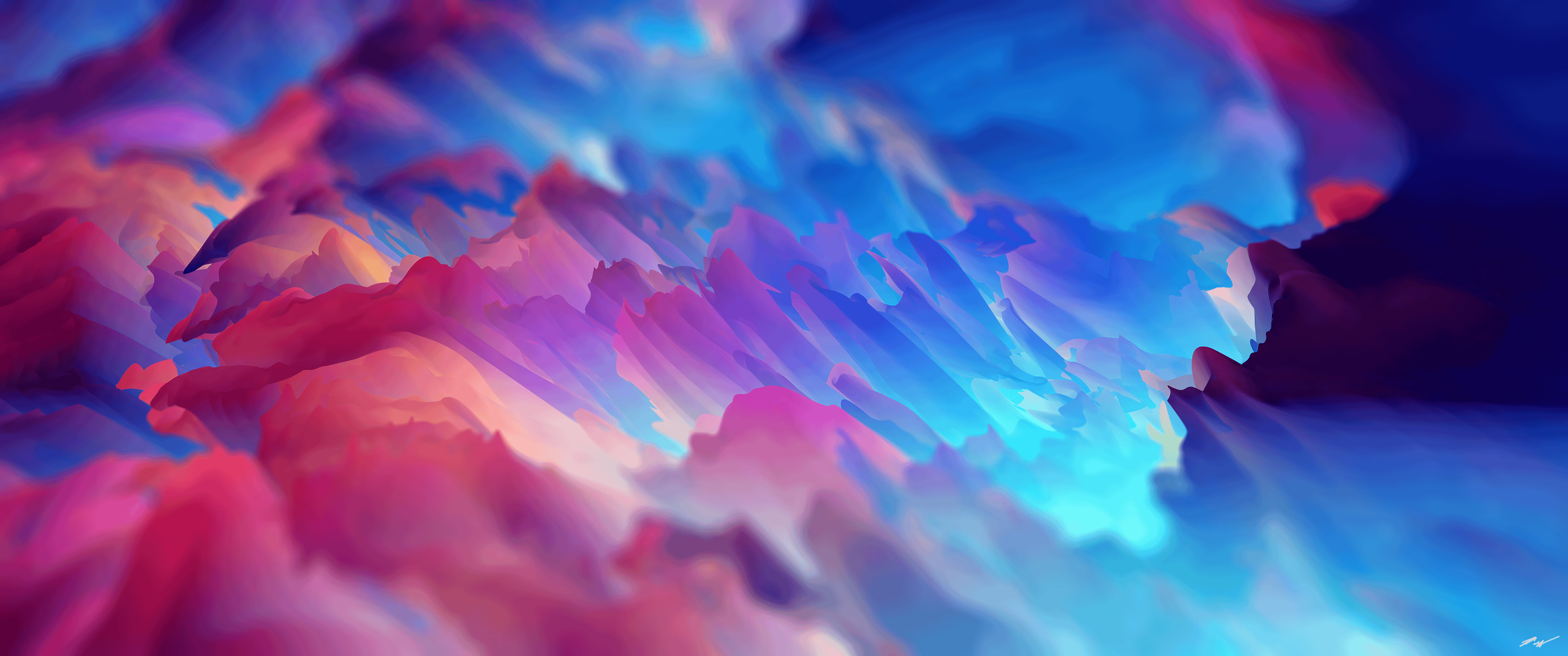 Abstract Shapes [3440 × 1440]